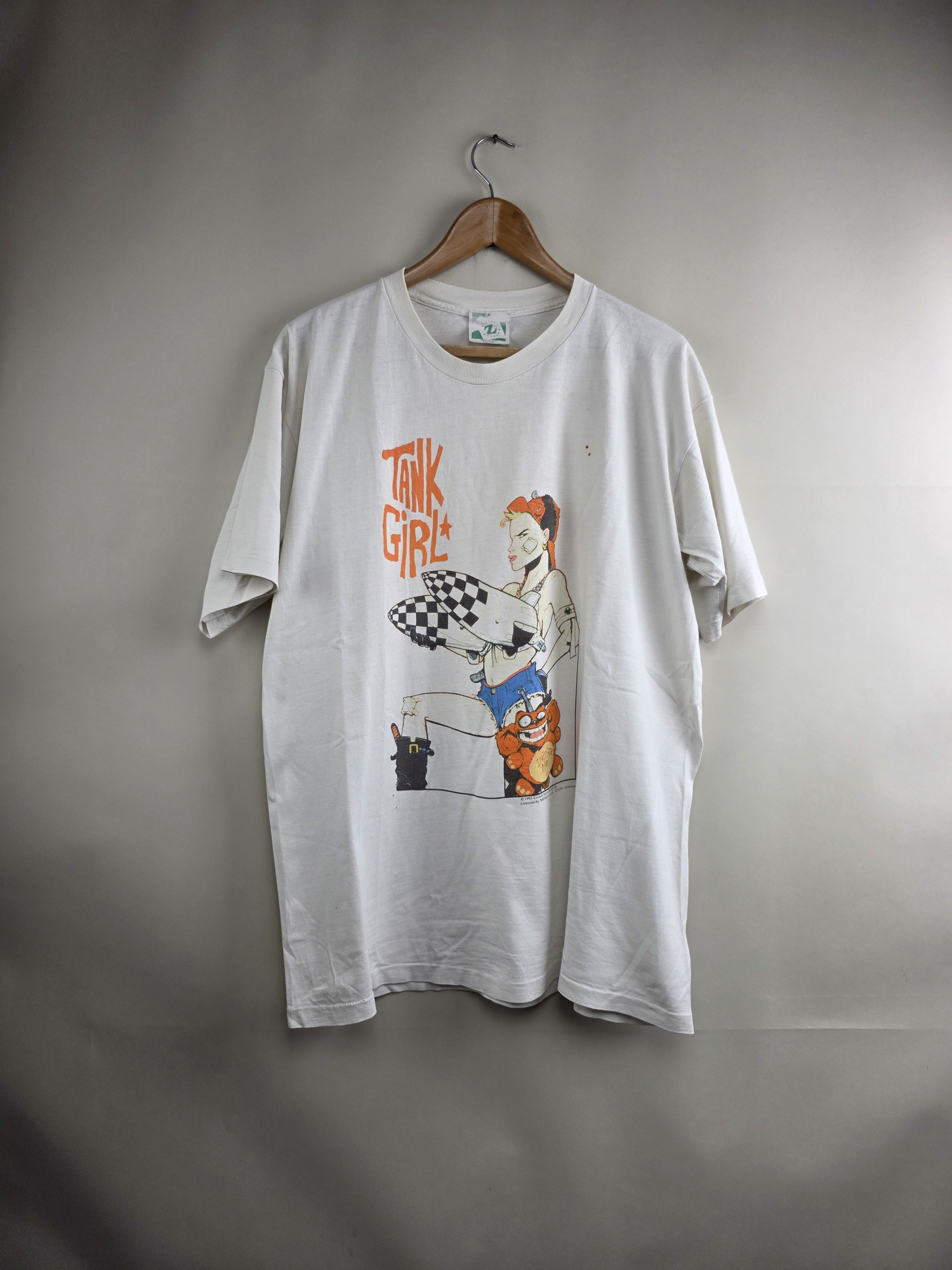 Vintage 1995 Tank Girl 90s Vintage Movie tee XL 23" 30" Size US XL / EU 56 / 4 - 1 Thumbnail