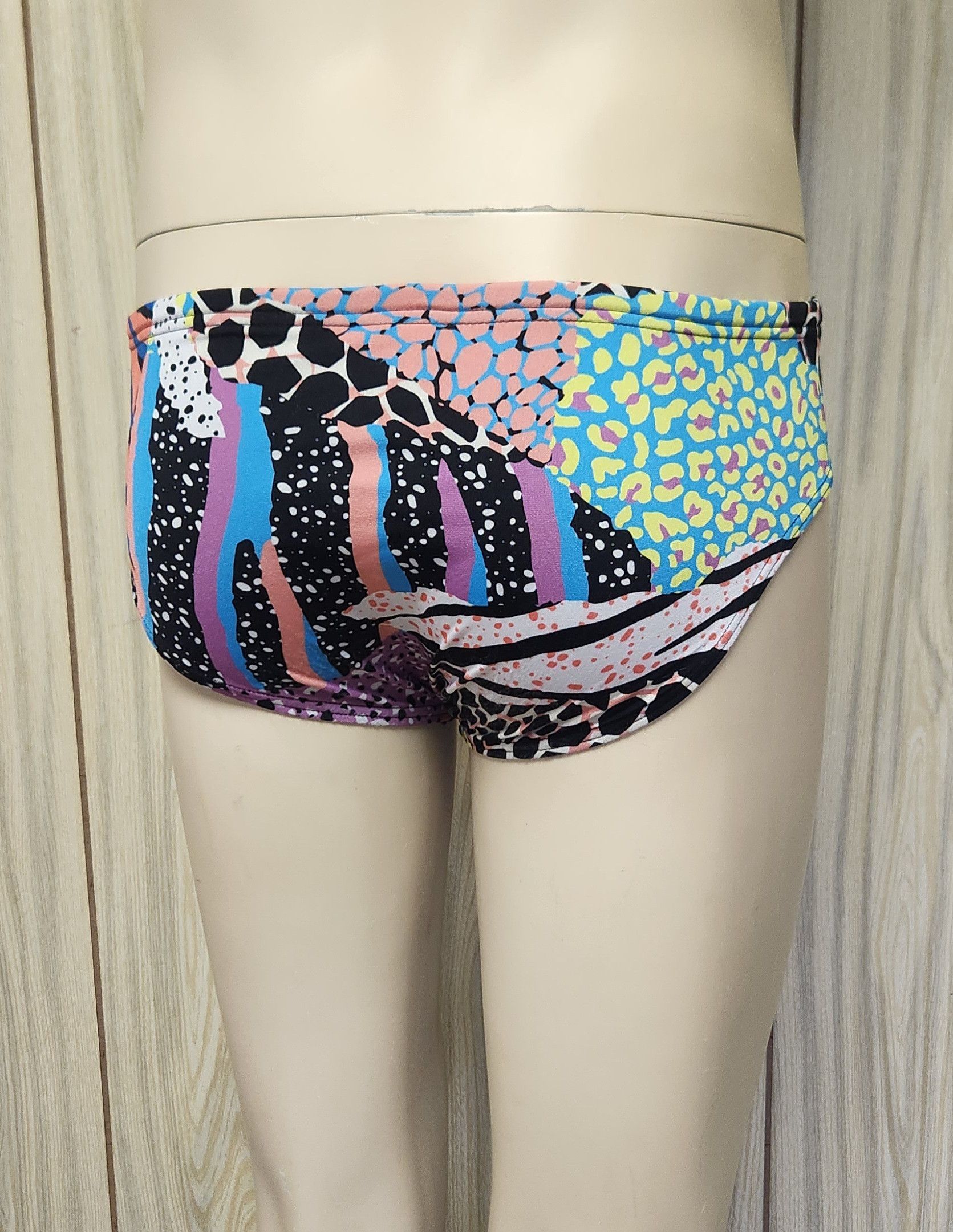 Speedo men's Speedo swim brief 32 bold multi color Size US 32 / EU 48 - 5 Thumbnail