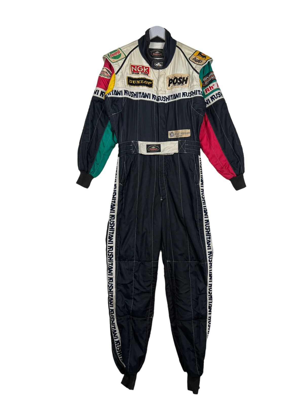 Gear for Sports 🔥 VINTAGE KUSHITANI RACING TEAM SUIT Size US 30 / EU 46 - 1 Thumbnail
