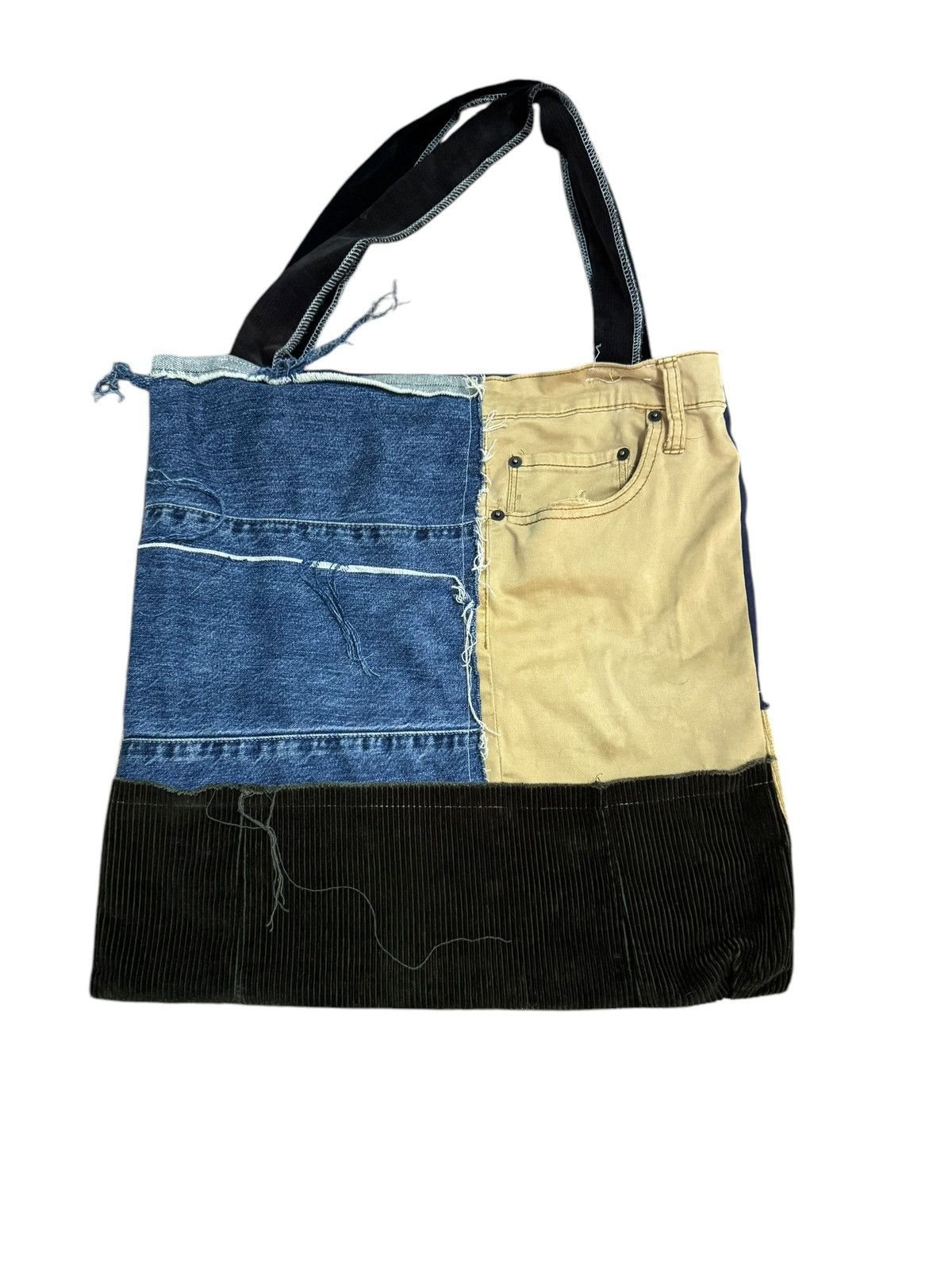 Japanese Brand TOTE BAG PATCHWORK CUSTOM INSPIRED KAPITAL Size ONE SIZE - 1 Thumbnail