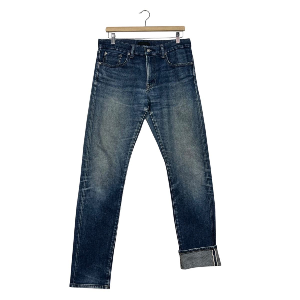 Japanese Brand Vintage Japanese Designer Selvedege Denim Jeans Size US 32 / EU 48 - 11 Thumbnail