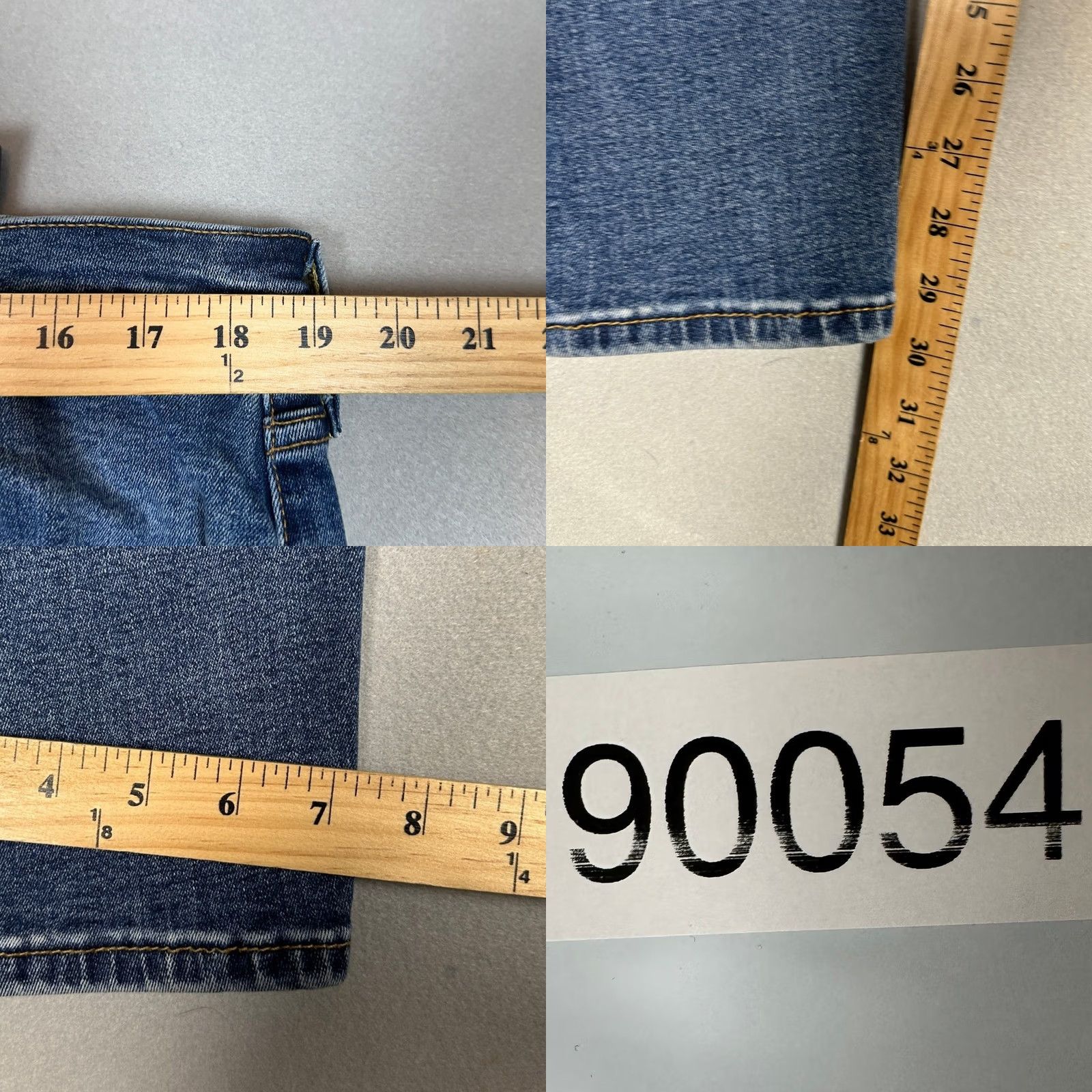 Levi's Levi's 503 Jeans Mens Straight Leg Stretch Blue Distressed Red Tab Denim 38X30 Size US 38 / EU 54 - 8 Thumbnail