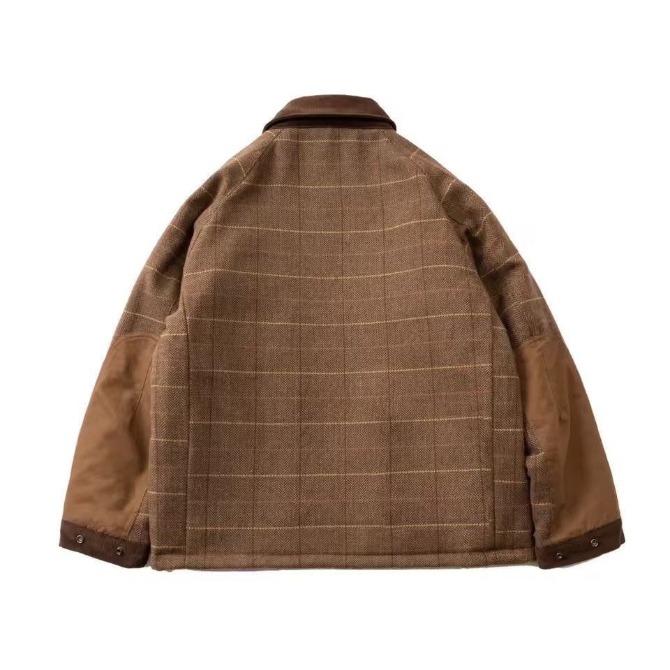 Vintage Japanese Retro Plaid Padded Cargo Parkas Outdoor Jacket Size US L / EU 52-54 / 3 - 2 Thumbnail
