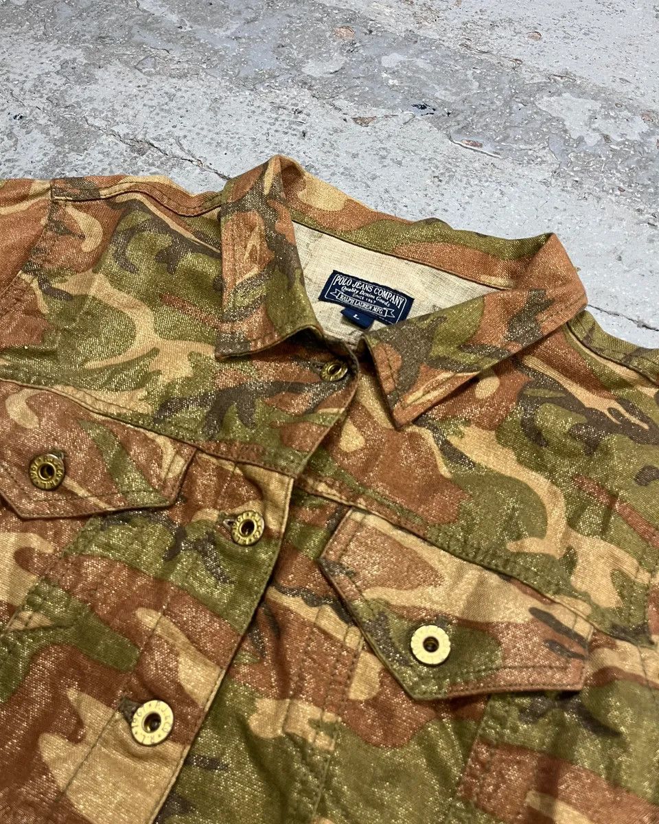 Polo Ralph Lauren Ralph Lauren Shiny Camo Tucker Jacket Size S / US 4 / IT 40 - 6 Thumbnail