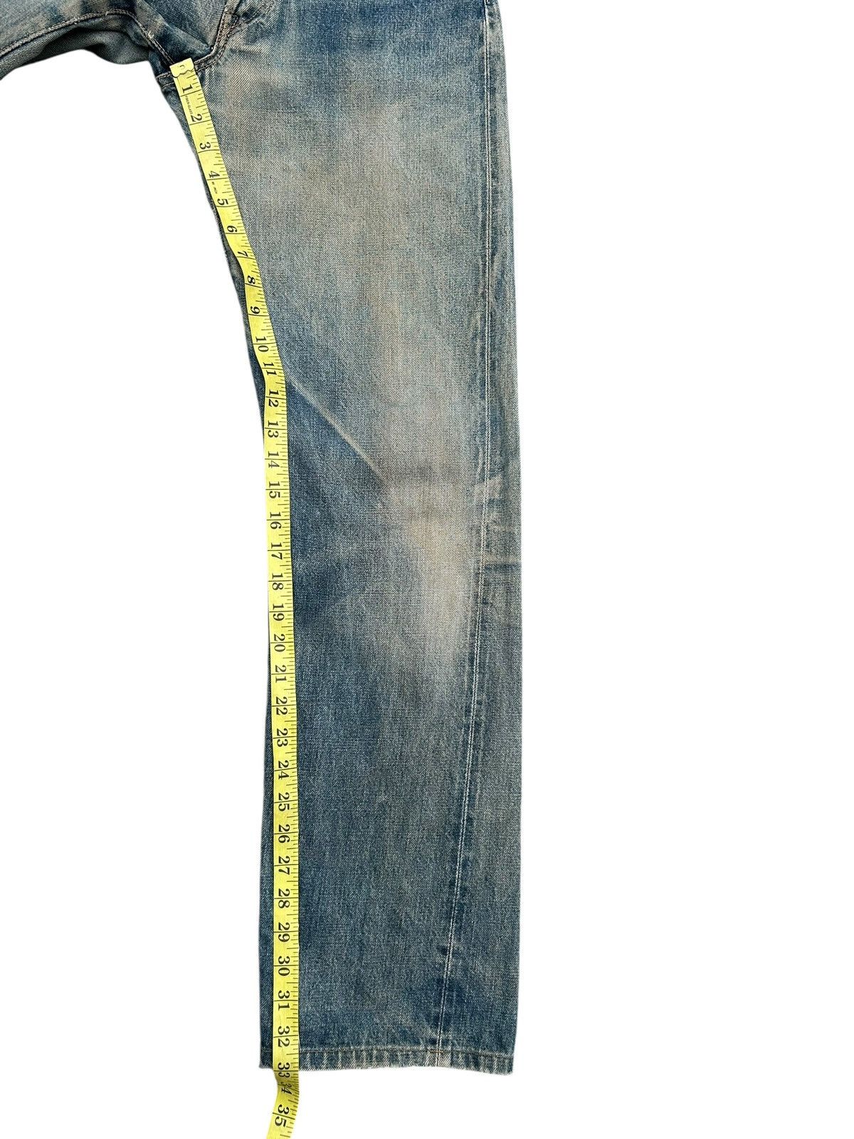 Kapital Vintage FOB Selvedge Distressed Rusty Mudwash Denim Jeans Size US 28 / EU 44 - 19 Thumbnail