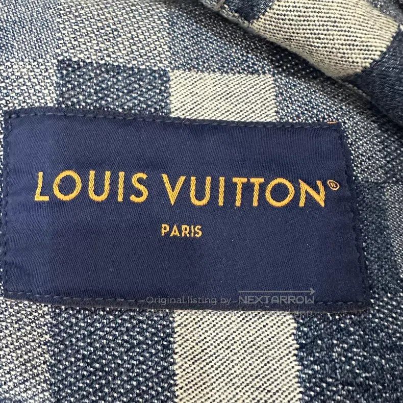 Louis Vuitton Louis Vuitton Fei Dong Checkerboard Denim Jacket Size US L / EU 52-54 / 3 - 3 Thumbnail