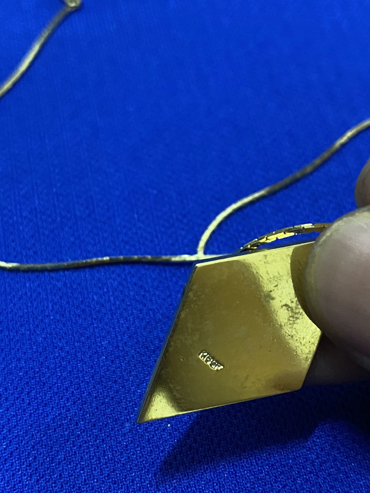 Yves Saint Laurent Vintage YSL necklace 24KGF Golden necklaces Size ONE SIZE - 4 Thumbnail