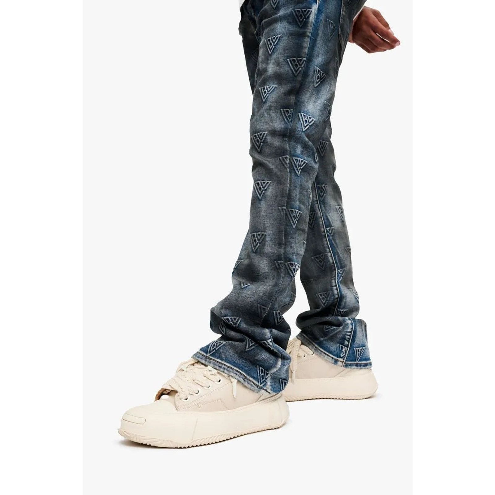 Valabasas Valabasas Tagged Stacked Denim Flare In Dirty Vintage 32 Size US 32 / EU 48 - 5 Thumbnail