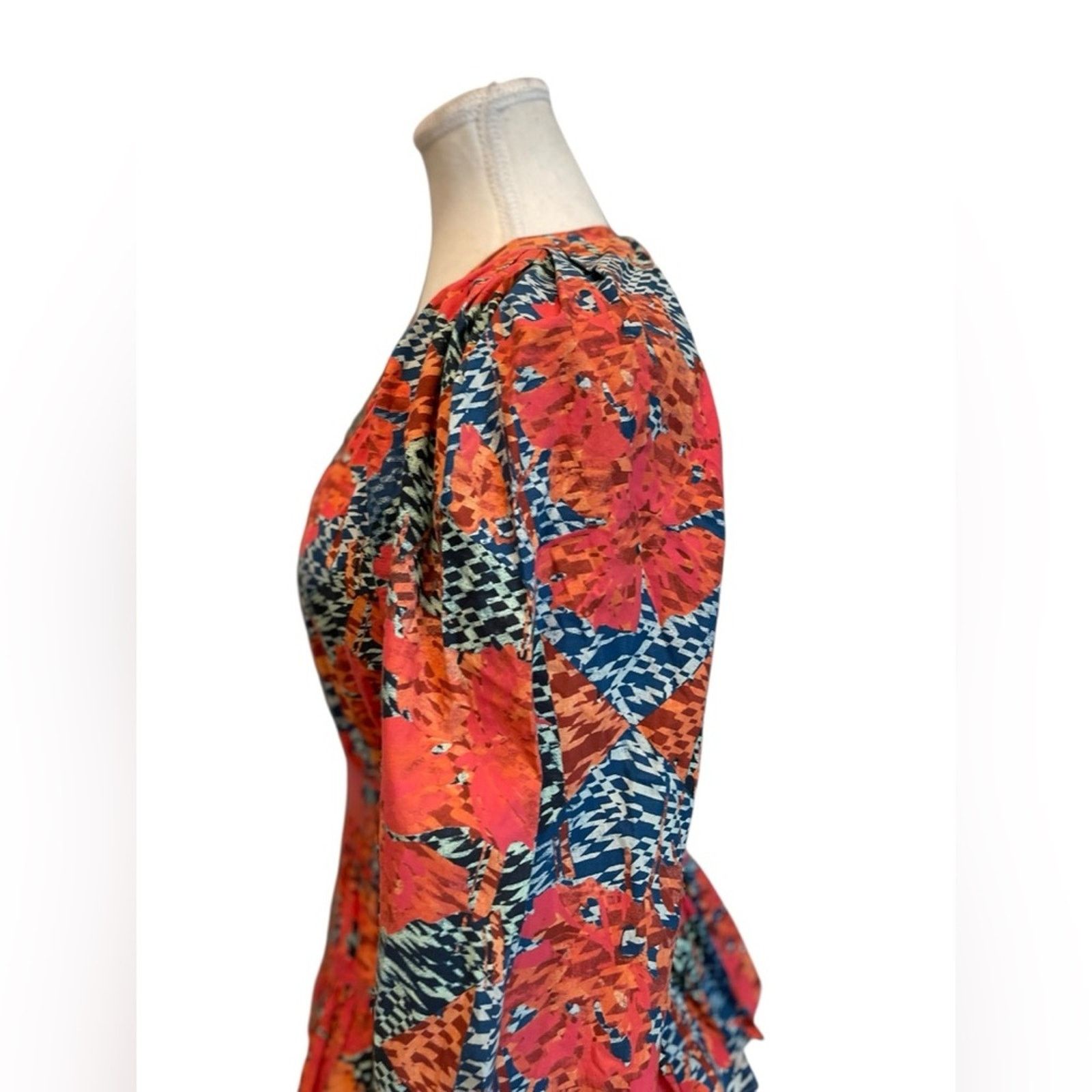 Ulla Johnson ULLA JOHNSON Miranda Tiered Tie-waist Mini Dress Size:8 Size M / US 6-8 / IT 42-44 - 12 Thumbnail