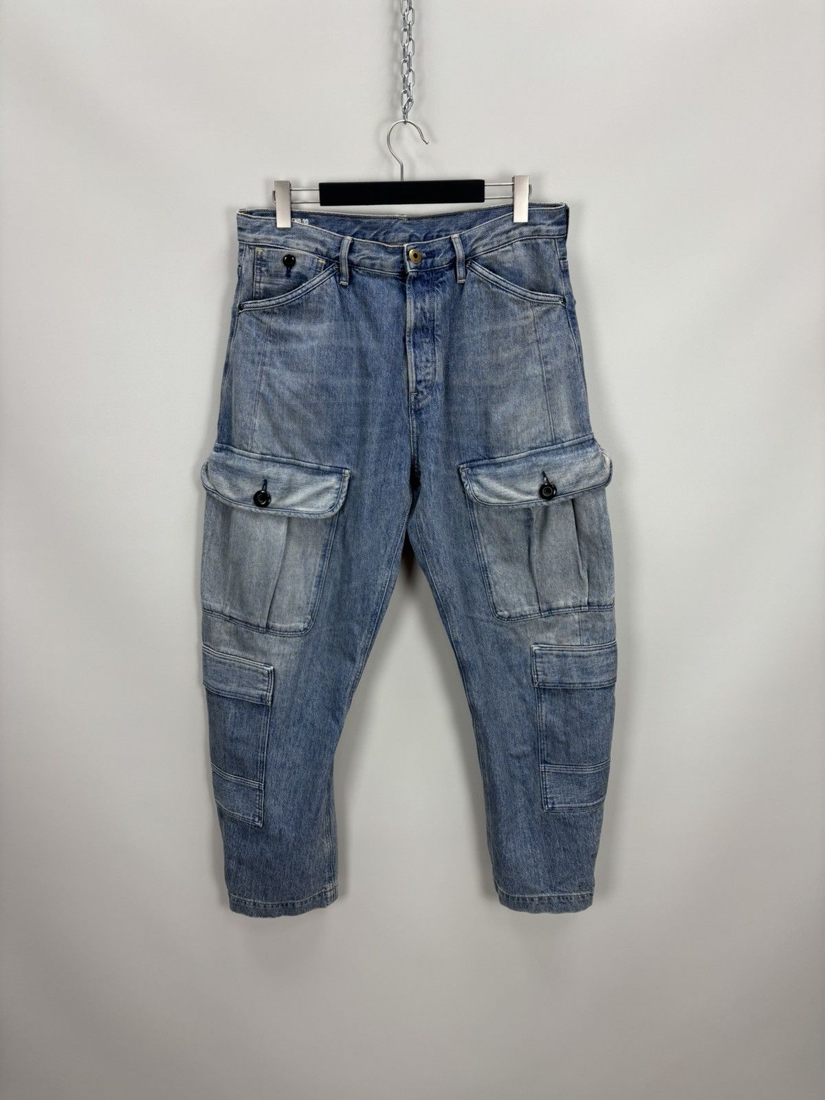 G-Star Mens cargo jeans G Star Raw Size 33/34 Color Blue Size US 34 / EU 50 - 1 Thumbnail