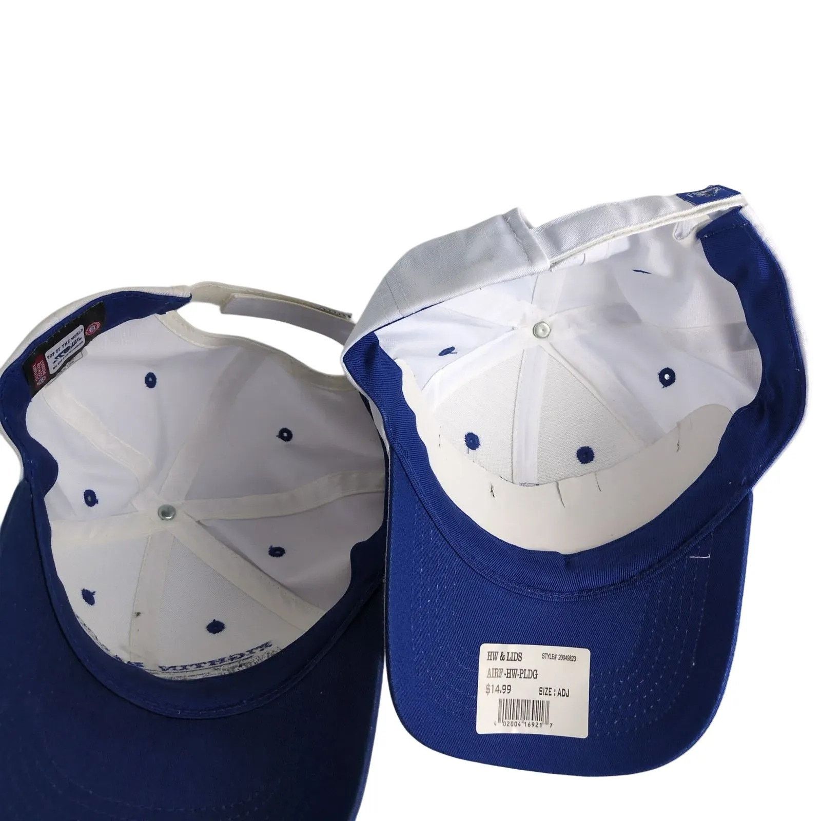 Other Set of 4 United States Air Force White Baseball Hats USAF Size ONE SIZE - 11 Thumbnail