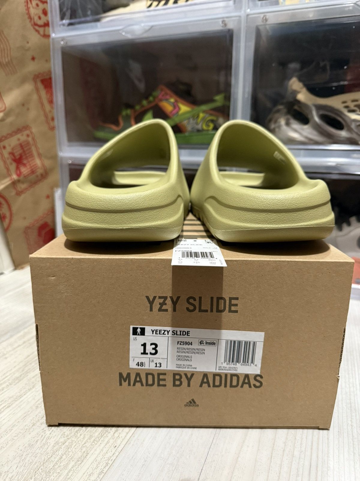 Adidas × Kanye West Adidas Yeezy Slide Resin 2022 Size US 13 / EU 46 - 5 Thumbnail