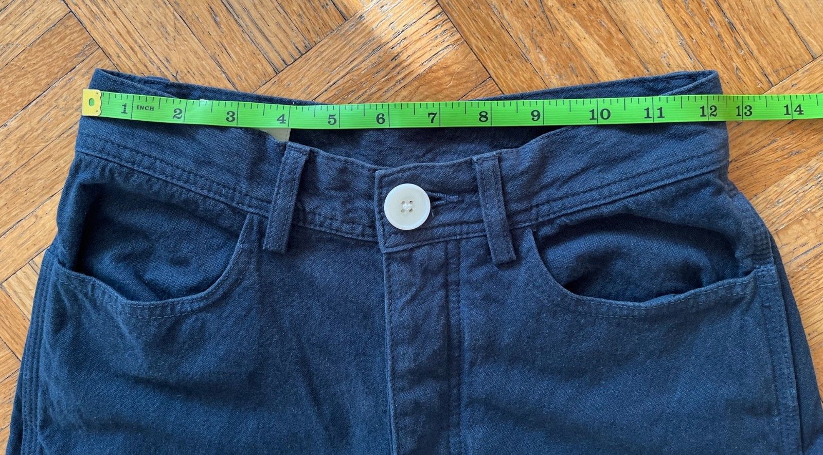 Ron Herman RHLA Navy Blue Work Pants Size 25" / US 0 / IT 36 - 6 Thumbnail