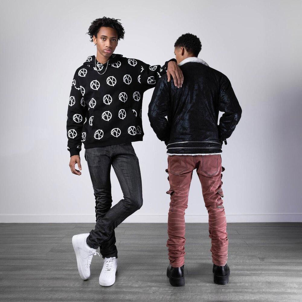 Designer AKINGS AK Multi Logo Hoodie XS Size US XS / EU 42 / 0 - 6 Thumbnail