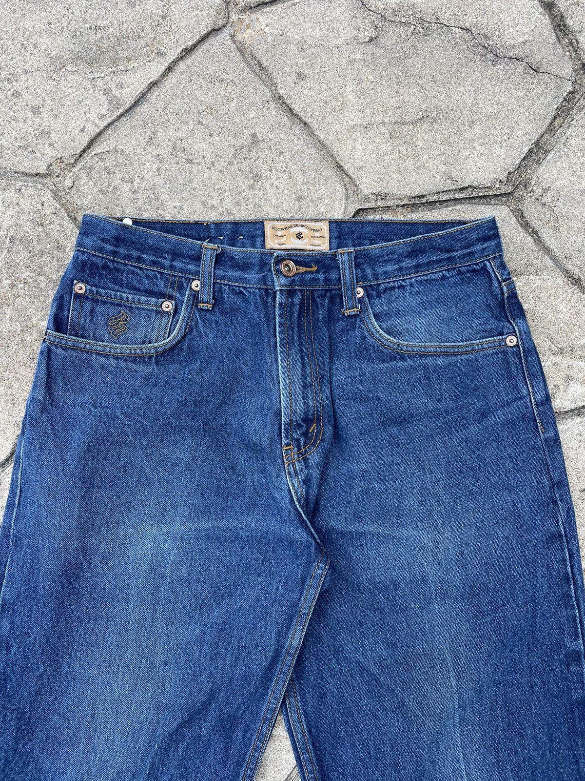 Rocawear Y2K Rocawear Basic Blue Straight Leg Denim Pants Size US 32 / EU 48 - 3 Thumbnail