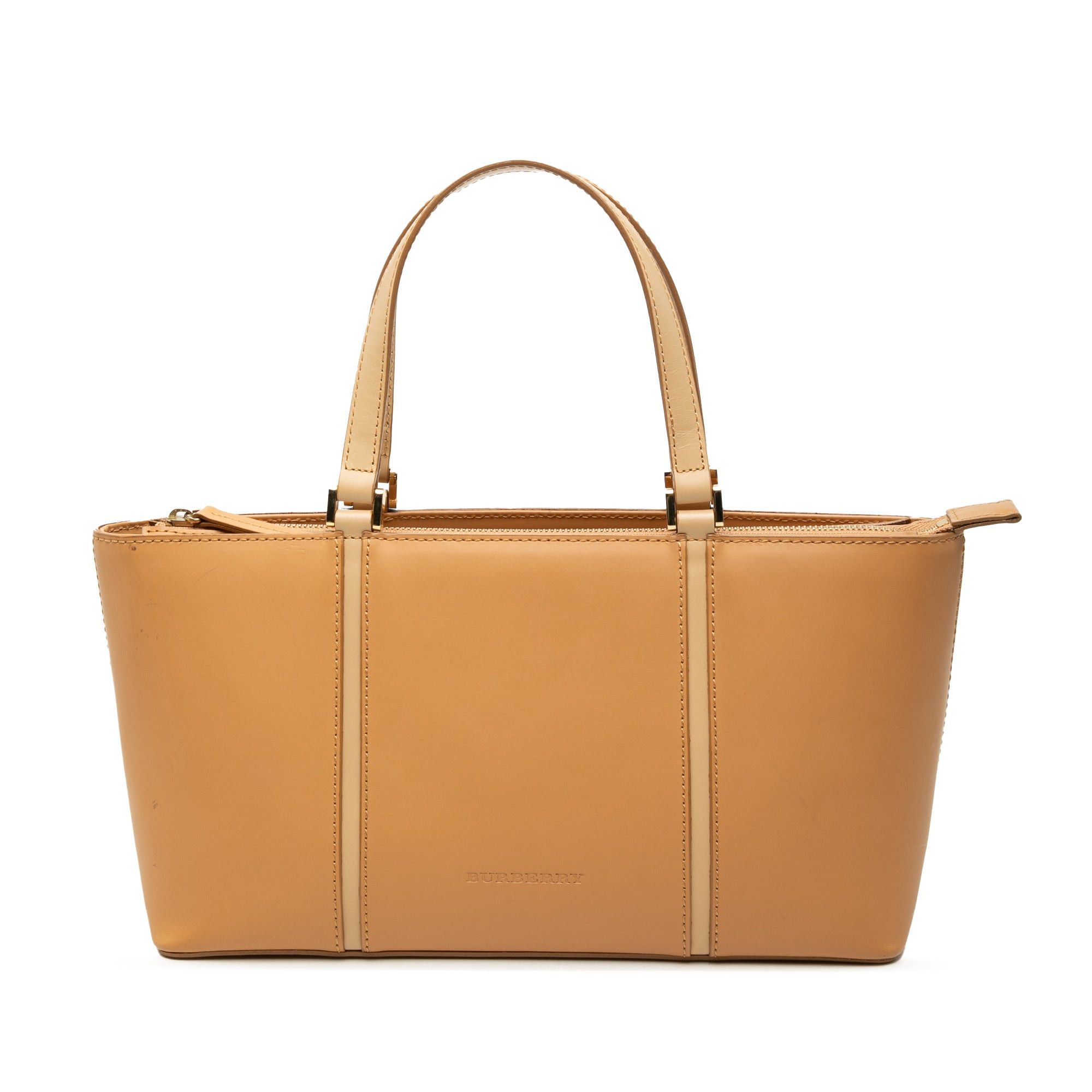 Burberry Leather Tote Size ONE SIZE - 1 Thumbnail