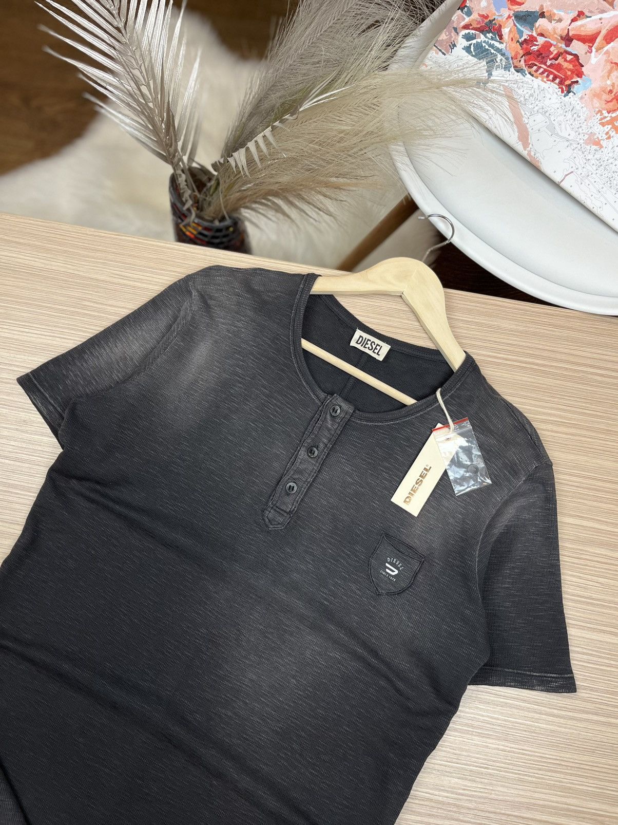 Diesel × Japanese Brand × Vintage Y2K Vintage Diesel Tee Shirt Archive Hype Size US L / EU 52-54 / 3 - 2 Thumbnail