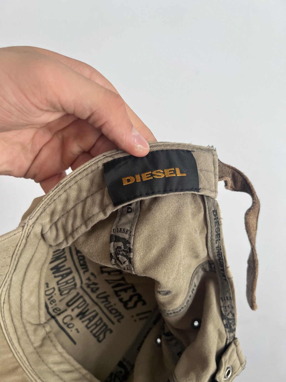 Diesel Vintage Diesel Distressed Cap Size ONE SIZE - 6 Thumbnail