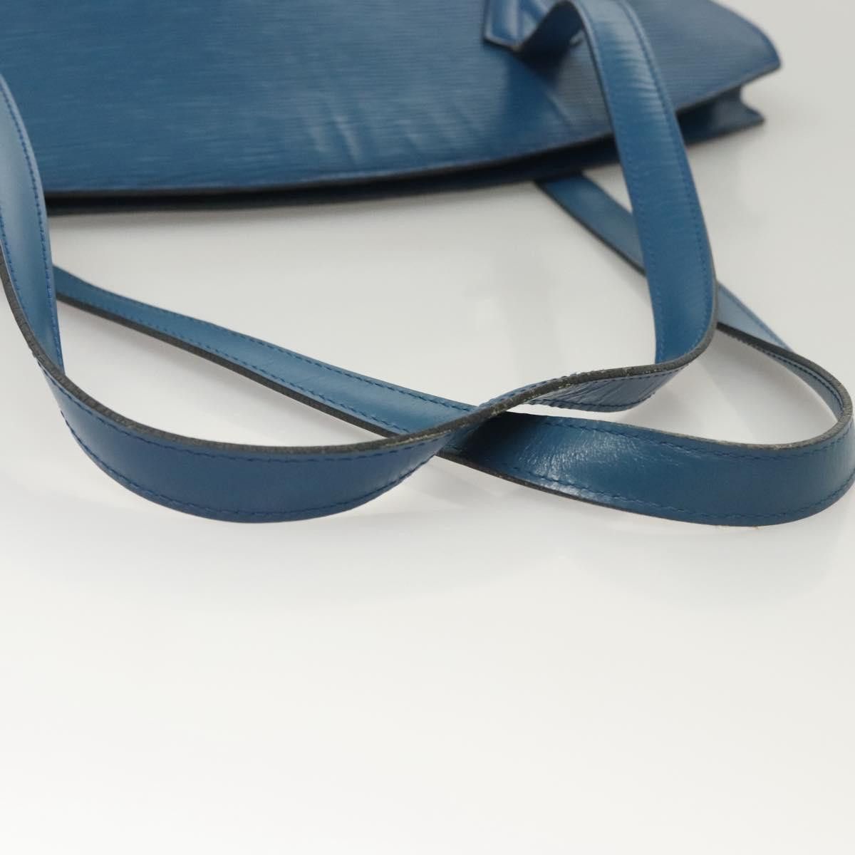 Louis Vuitton LOUIS VUITTON Epi Saint Jacques Shopping Shoulder Bag Blue Size ONE SIZE - 7 Thumbnail