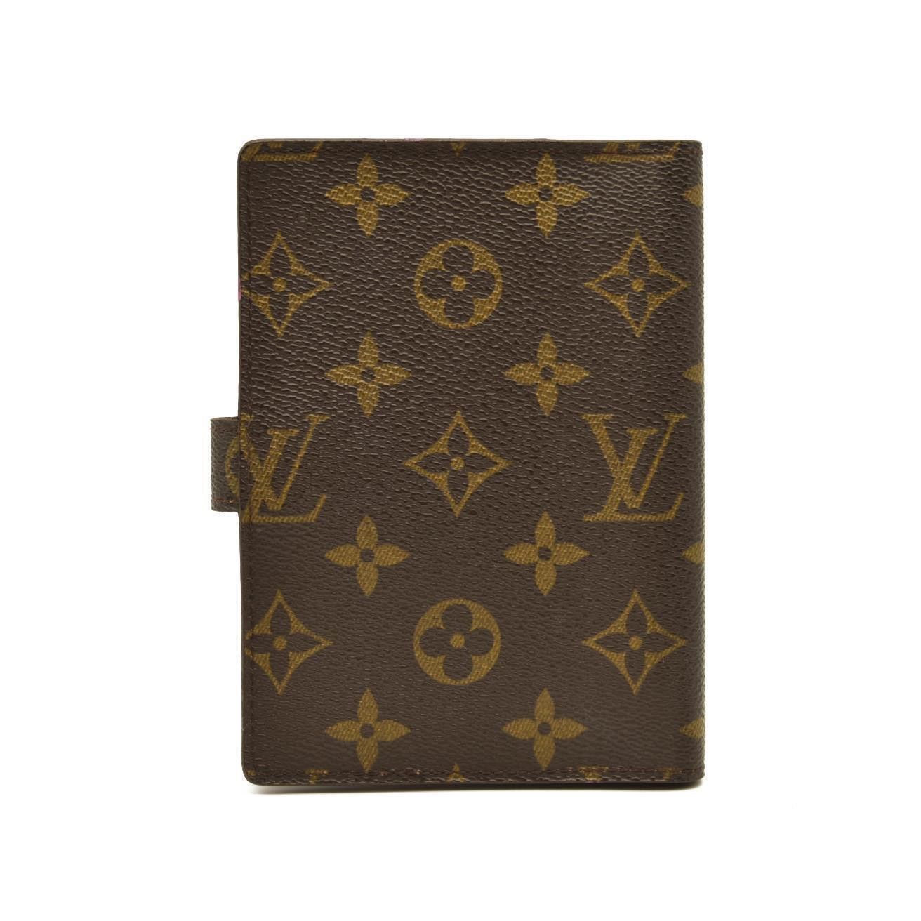 Louis Vuitton Louis Vuitton Monogram Small Ring Agenda Cover SP0020 Size ONE SIZE - 7 Thumbnail