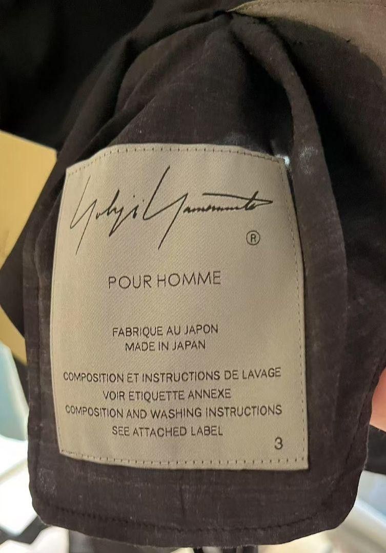 Yohji Yamamoto POUR HOMME 25ss look31 message rayon jacket HP-J84-277 Size US L / EU 52-54 / 3 - 4 Thumbnail