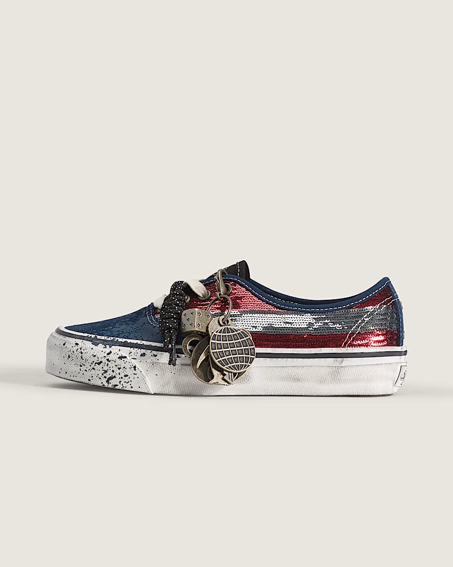Vans Vans Premium Authentic La Habana Red Navy Size US 12 / EU 45 - 1 Thumbnail
