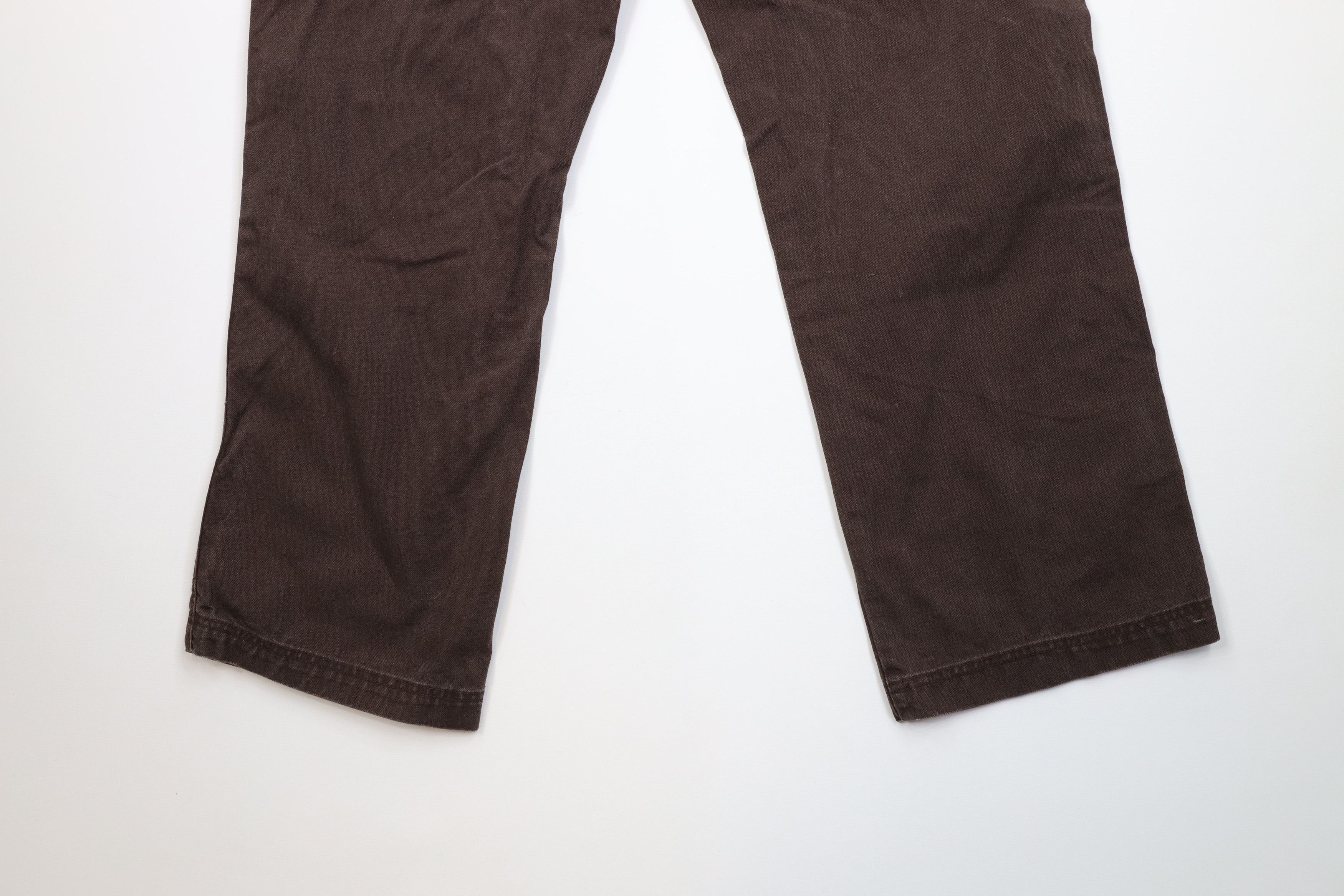 Vintage Vintage 90s Y2K Streetwear Canvas Dungaree Wide Leg Pants Size US 42 / EU 58 - 12 Thumbnail