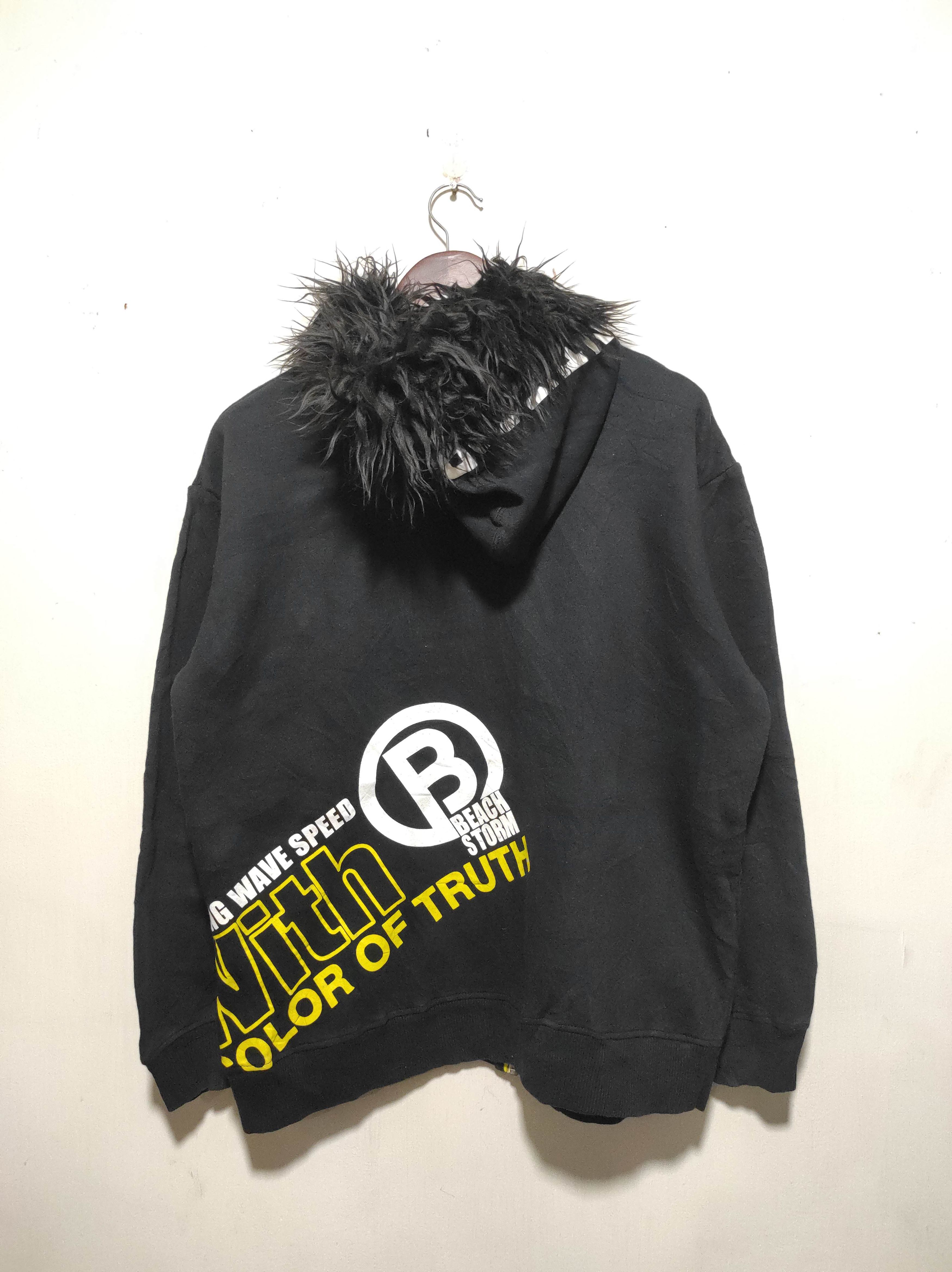 If Six Was Nine Detective Struct Black Zipper Fur Hoodie i6w9 Lgb Style Size US L / EU 52-54 / 3 - 12 Thumbnail