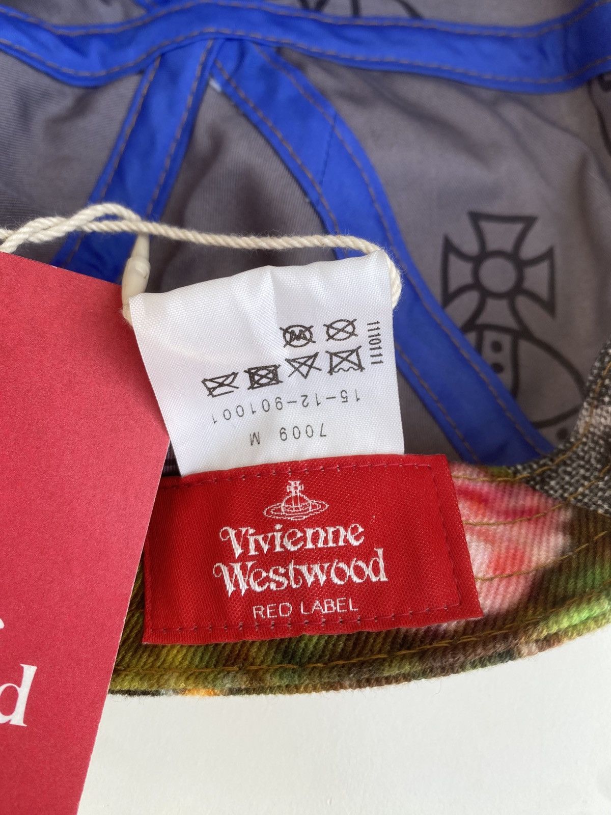 Vivienne Westwood Rare Vivienne Westwood Crazy Design All Over Print Hat Size ONE SIZE - 19 Thumbnail