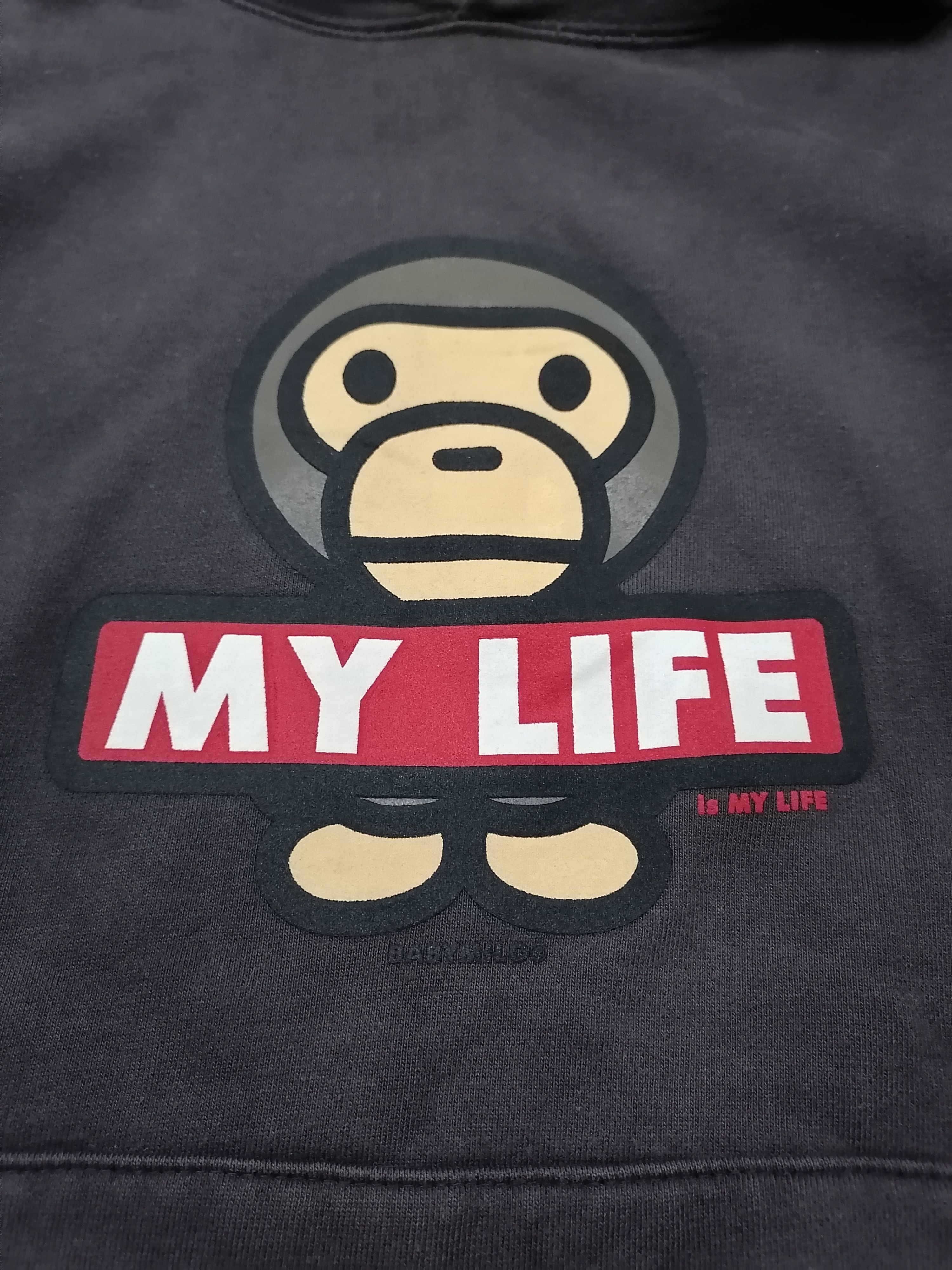 Bape Baby Milo Is My Life By A Bathing Ape Hoodies Size US L / EU 52-54 / 3 - 3 Thumbnail