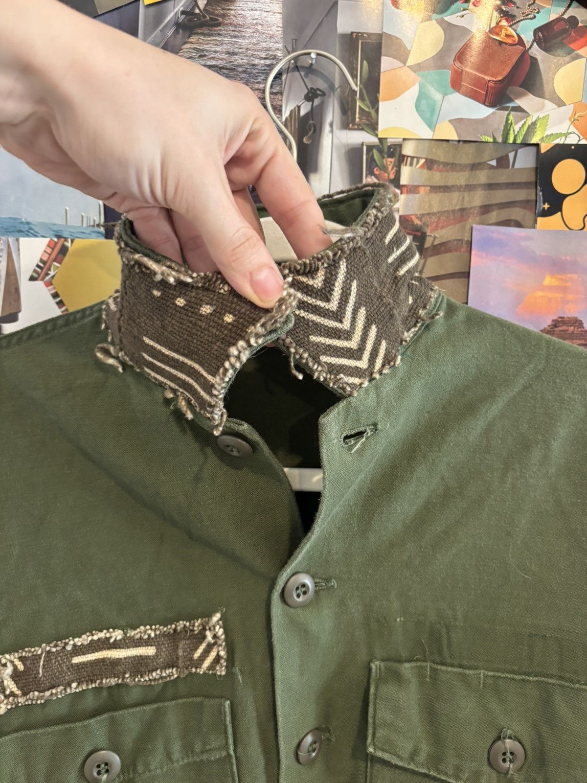 Other 1970 RH Ferguson Inc Vietnam War Native American Jacket Size US L / EU 52-54 / 3 - 6 Thumbnail