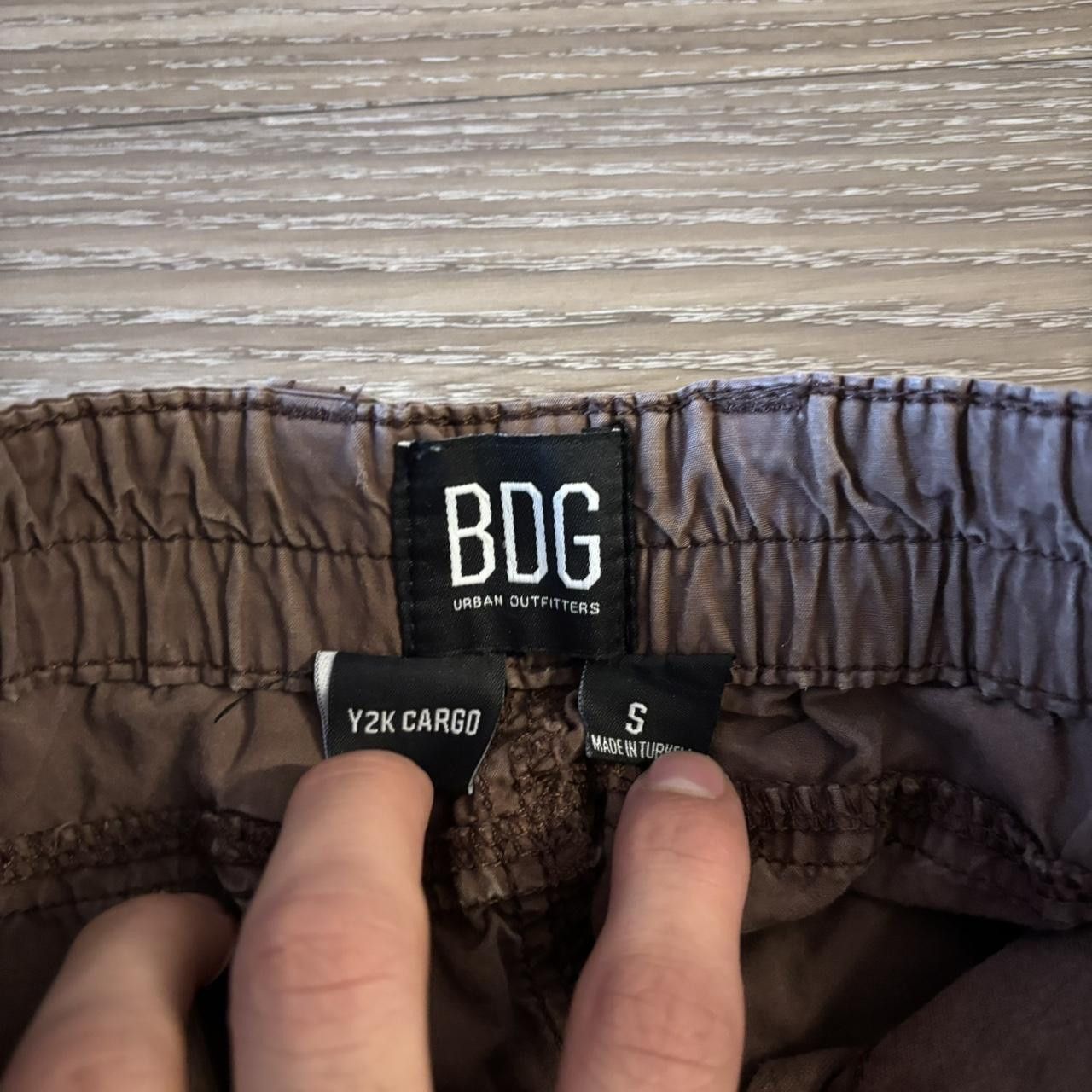 Vintage Crazy Vintage Y2K/2000s Baggy Brown Streetwear Skater Cargo Pants! 28x31 Size US 28 / EU 44 - 7 Thumbnail