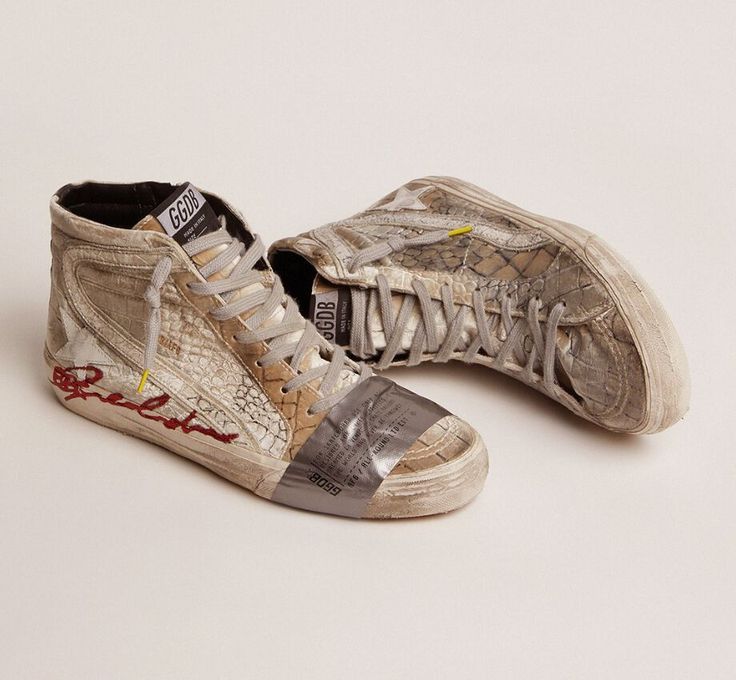 Golden Goose o1w1db10425 Slide Lab Sneakers in Multicolor Size US 8 / EU 41 - 2 Thumbnail