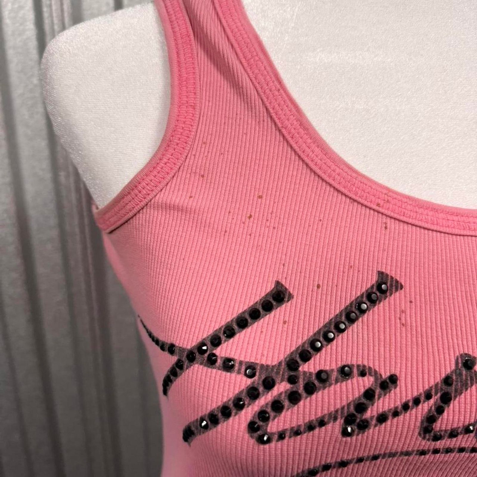 Harley Davidson Pink henley Harley Davidson Rhinestone Tank Top Size S / US 4 / IT 40 - 2 Thumbnail