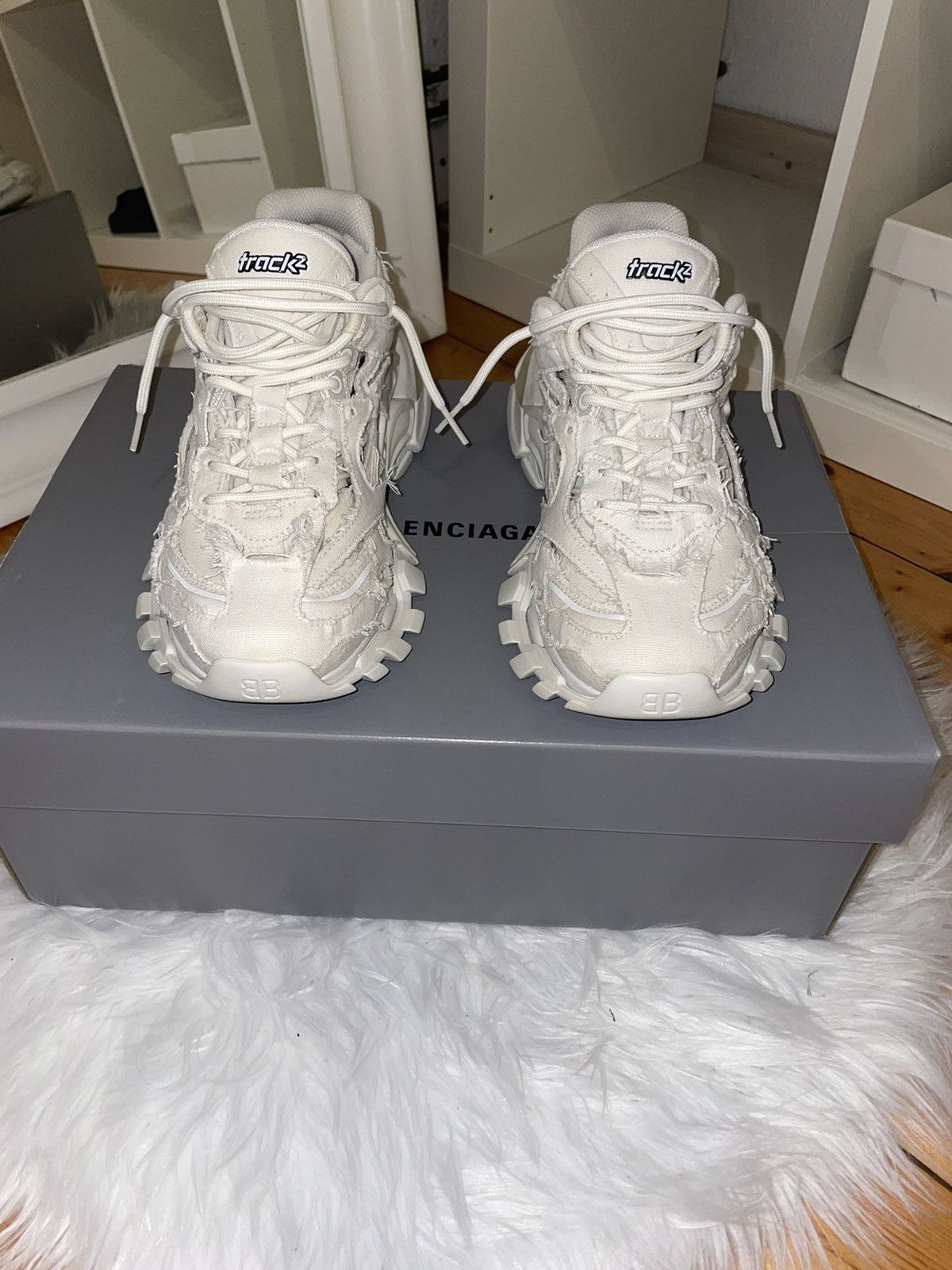 Balenciaga Balenciaga Track 2 Eggshell Size US 6.5 / EU 39-40 - 2 Thumbnail