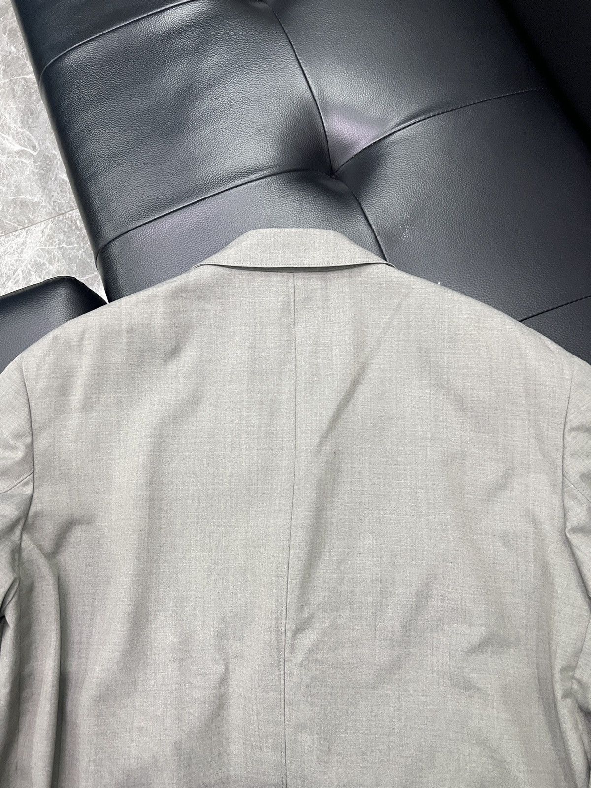 Lemaire Lemaire Structured Shoulder Wool Coat Size 42L - 19 Thumbnail