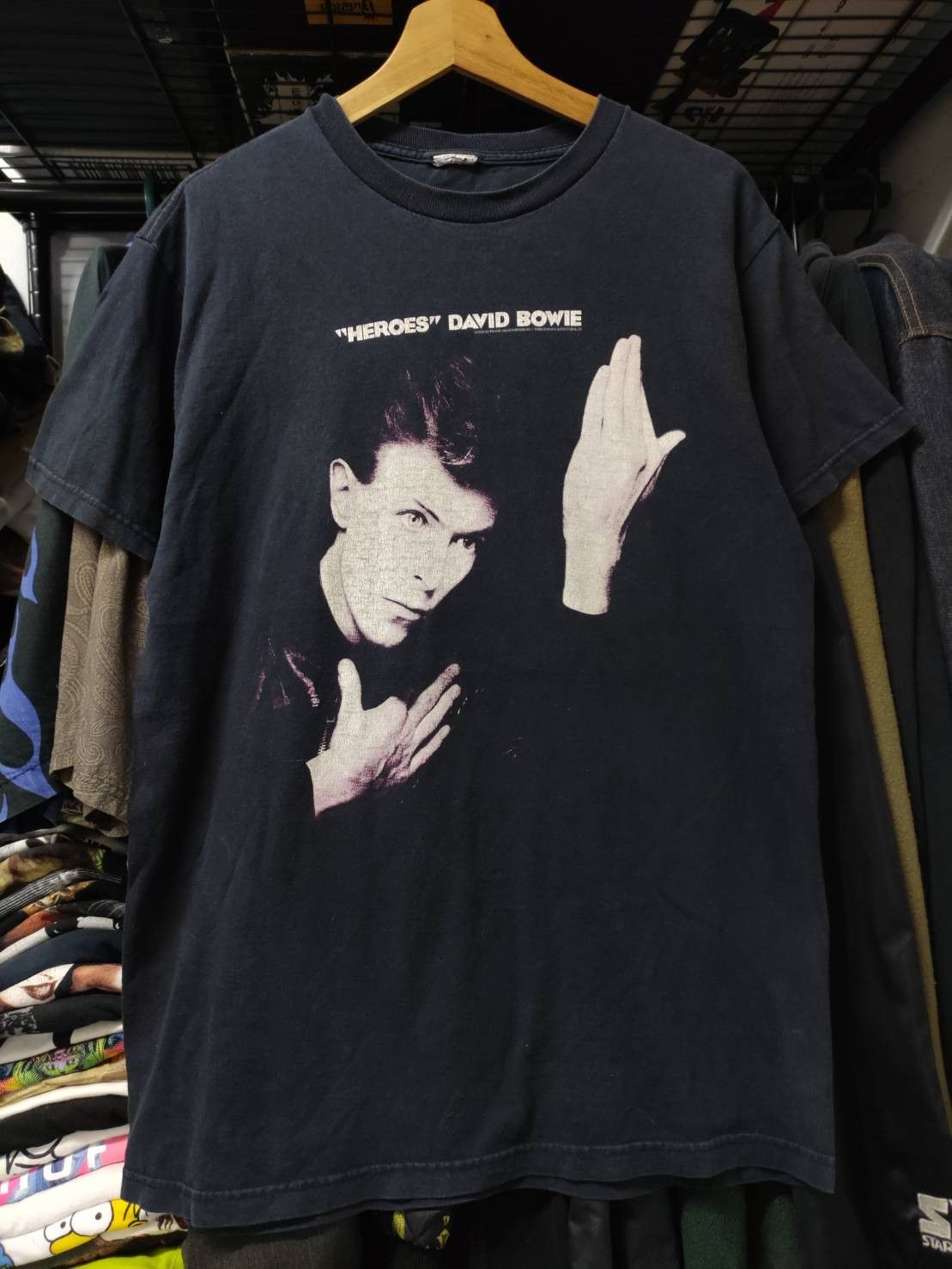 David Bowie HEROES Tシャツ(未開封) Modern Retro David Bowie Heroes T Shirt | eBay