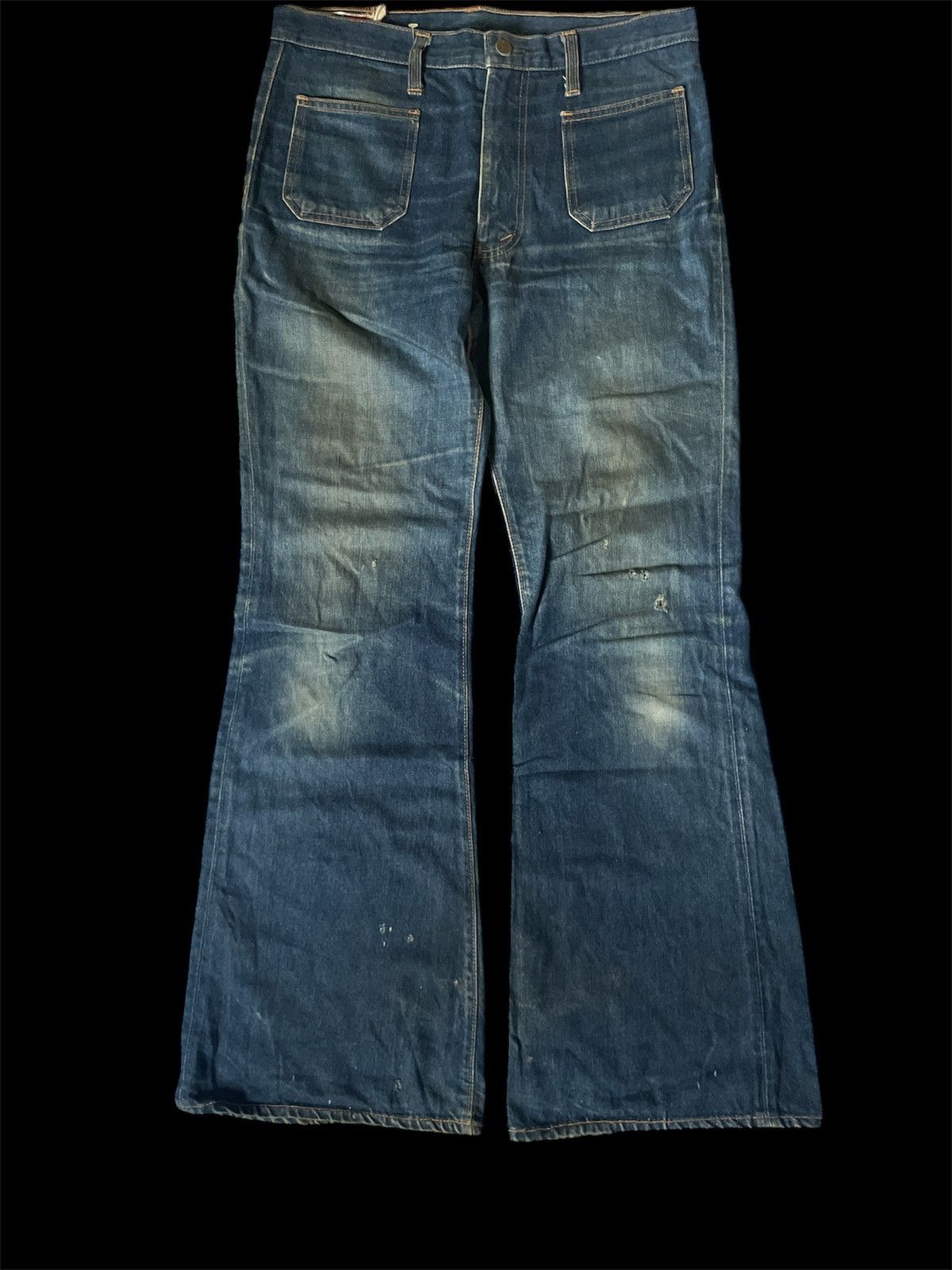 Japanese Brand × Vintage Vintage 80s Bobson Bootcut Flared Jean Size US 34 / EU 50 - 1 Thumbnail
