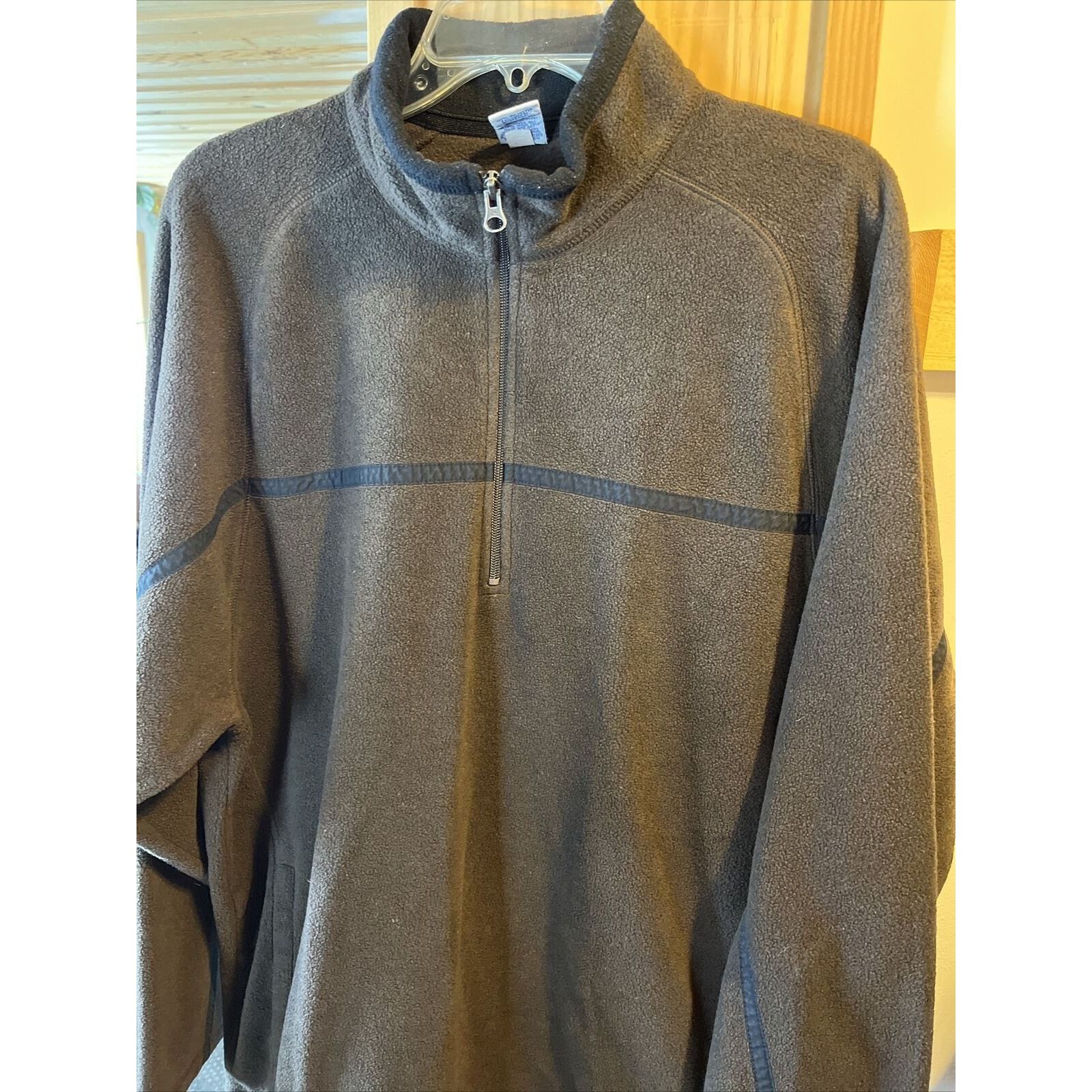 Old Navy Old Navy Men’s XXL Brown LS 1/4 Zip Polyester Fleece Jacket Size US XXL / EU 58 / 5 - 2 Thumbnail