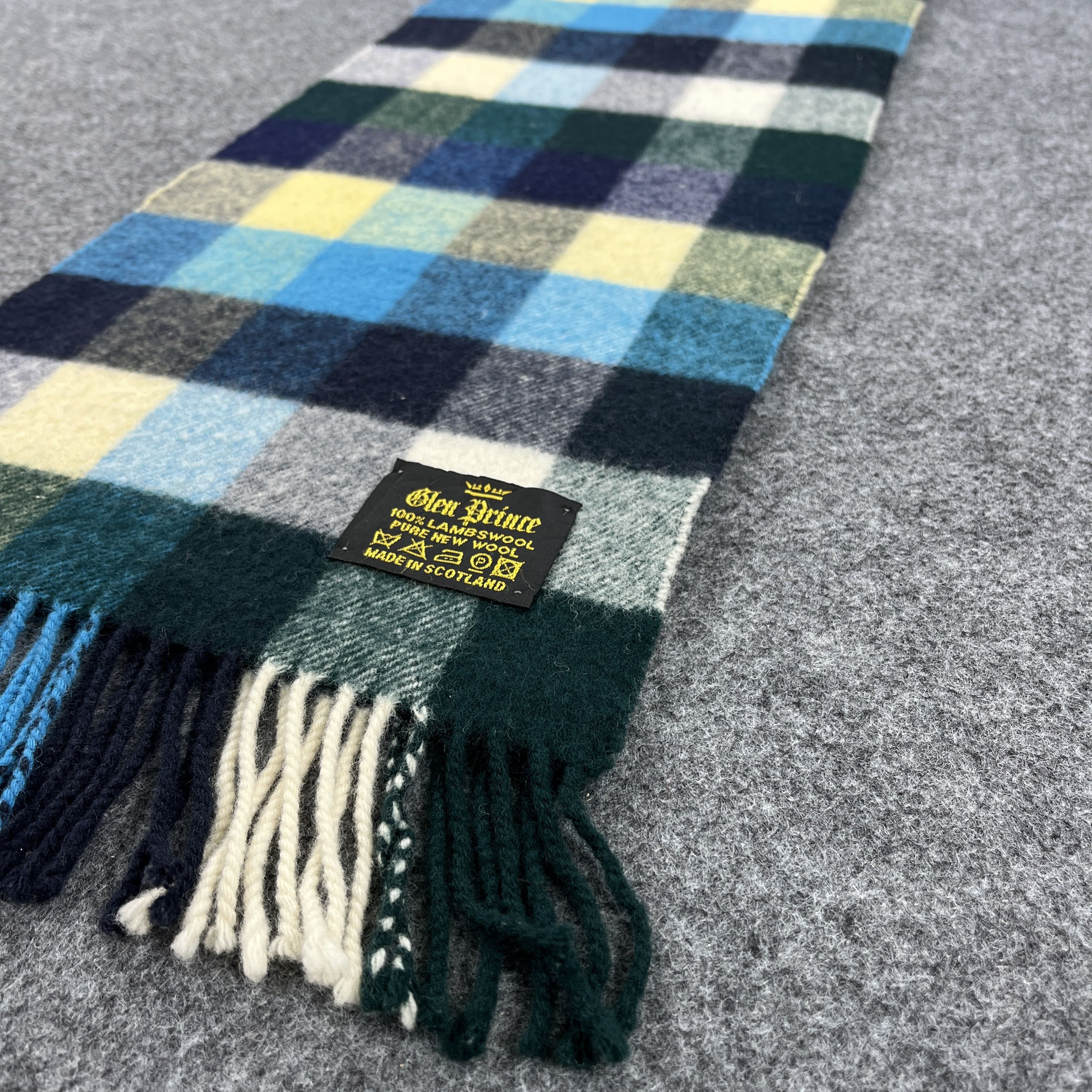 Vintage Glen Prince Scarf / Muffler / Neckwear T1557 Size ONE SIZE - 6 Thumbnail
