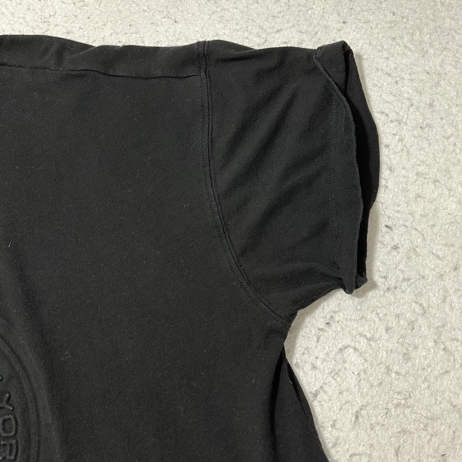 DKNY DKNY XL Short Sleeve TShirt Textured Logo Black Crewneck Tee Size US XL / EU 56 / 4 - 5 Thumbnail