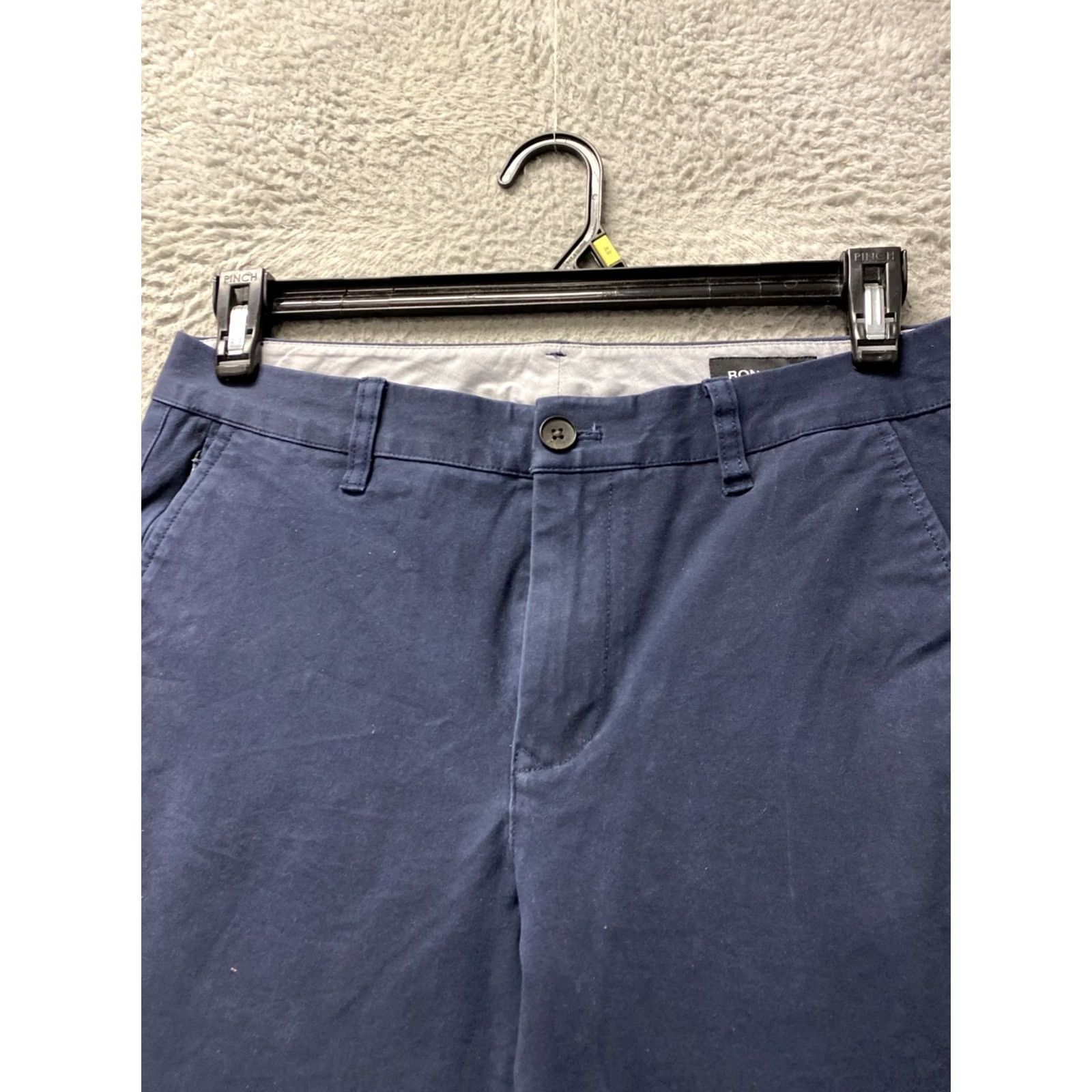 Bonobos Bonobos Pants Mens 30x30 Navy Slim Stretch Cotton Chino / 0765 Size US 30 / EU 46 - 2 Thumbnail