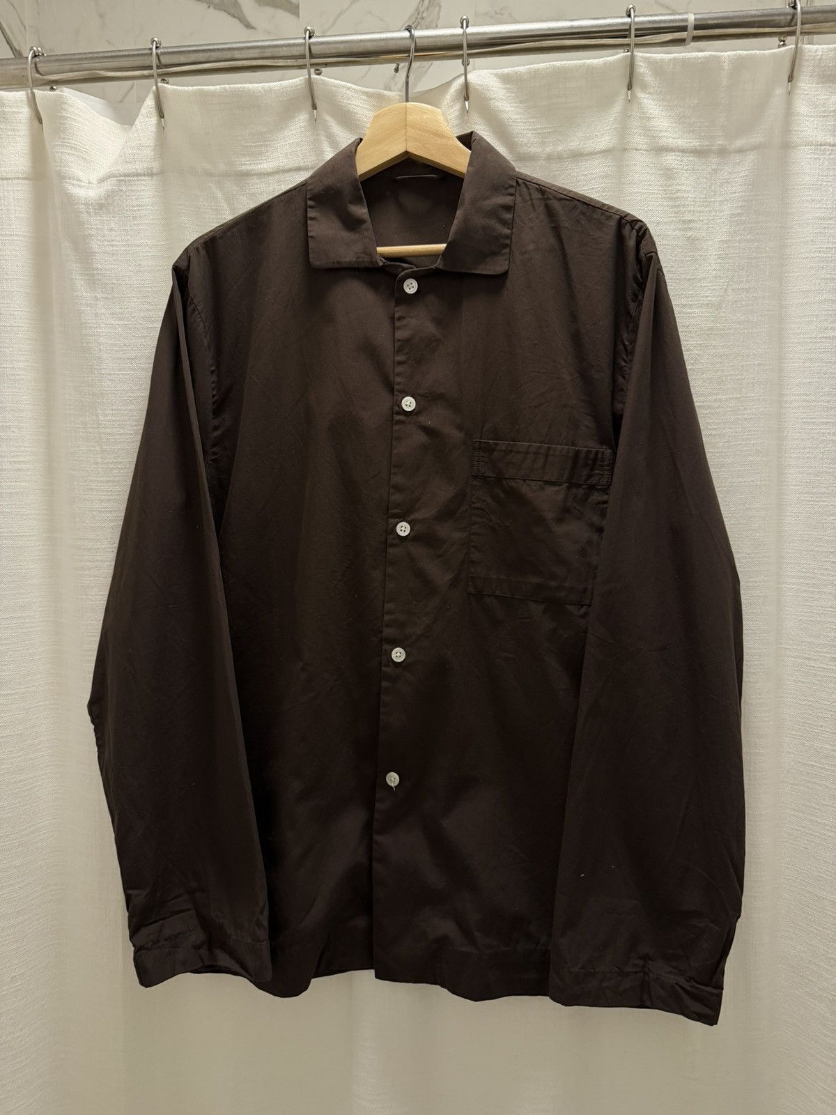 Tekla Tekla Poplin Long-Sleeved Shirt Size US L / EU 52-54 / 3 - 1 Thumbnail