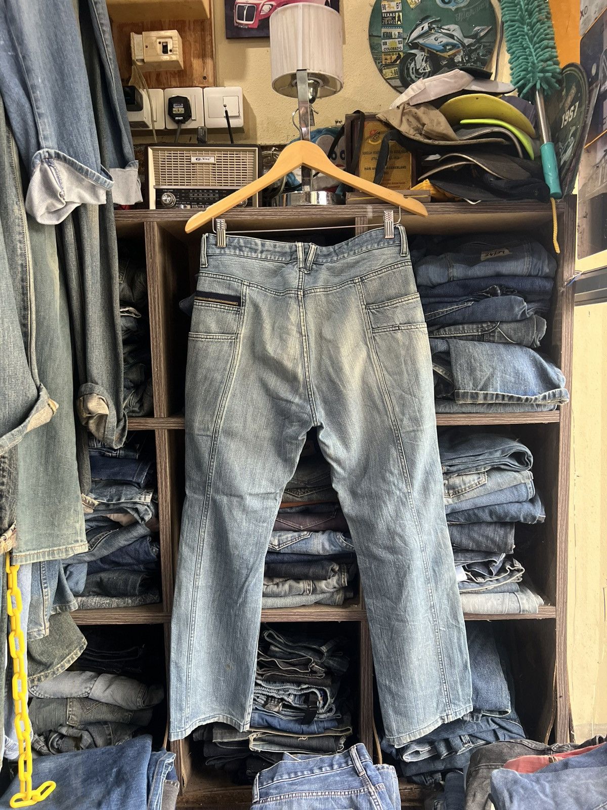 Japanese Brand 🔥Phil Smart Union Made Denim Size US 31 - 3 Thumbnail