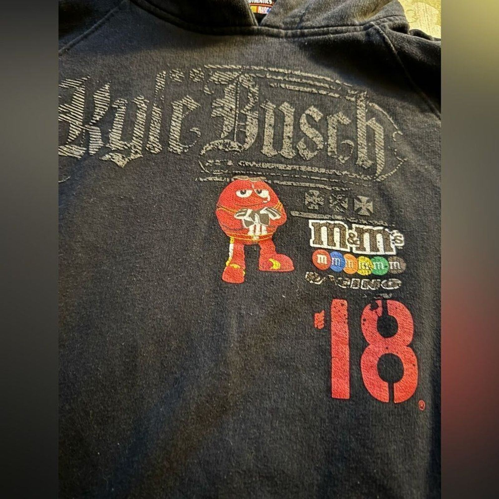 Chase Authentics KYLE BUSCH Black Hoodie by Chase Authentics 2008 PTP 20” Size US M / EU 48-50 / 2 - 2 Thumbnail