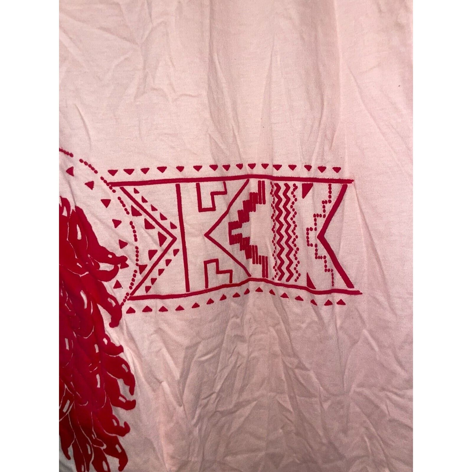 Jerzees Vintage Connecticut Wildflower Shirt Pink Test Print 90s Tee Size US L / EU 52-54 / 3 - 10 Thumbnail