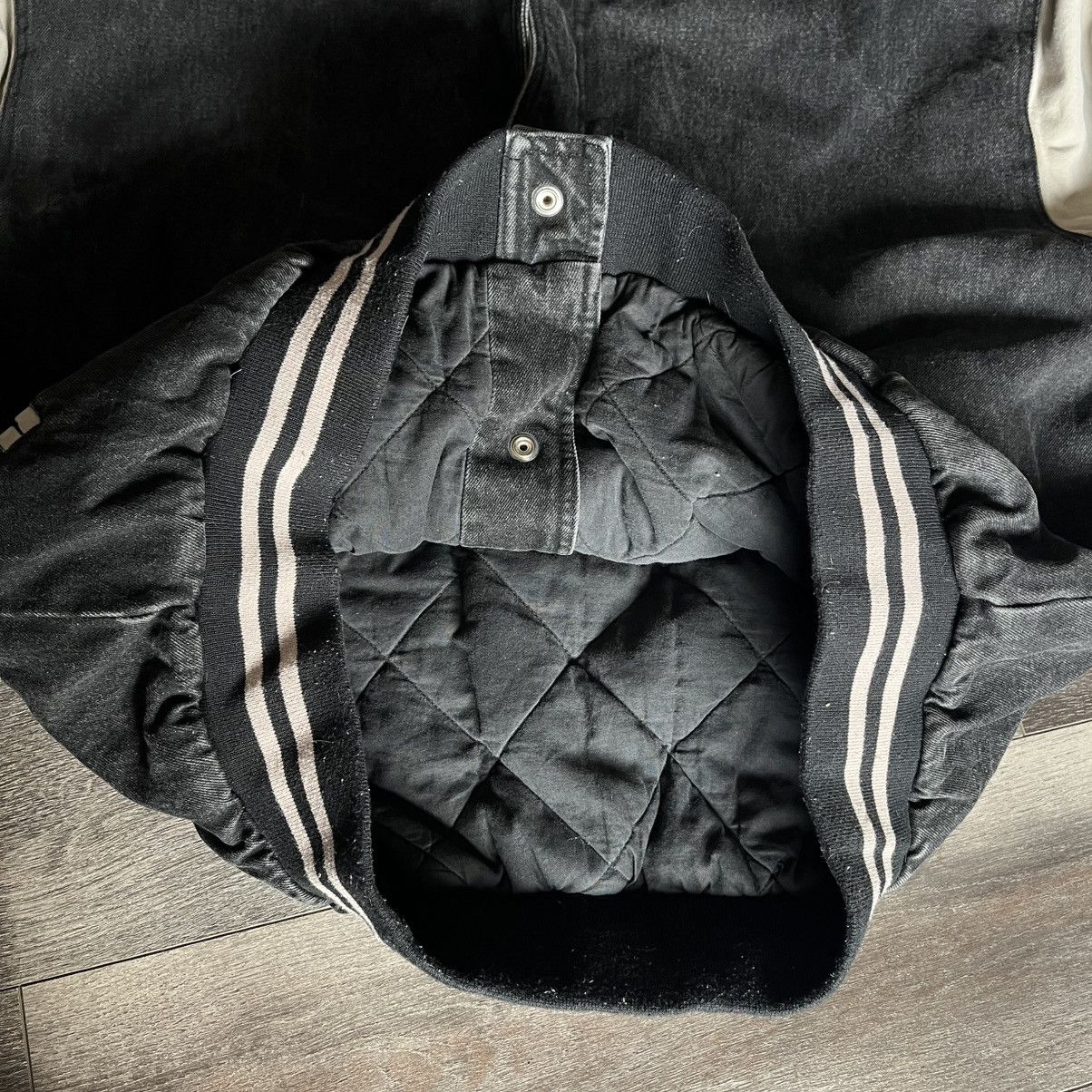 Northwest Territory Vintage 1990s Northwest Territory Black Denim Bomber Jacket Size US L / EU 52-54 / 3 - 7 Thumbnail