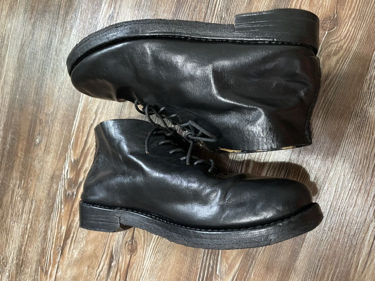 Feit Feit Braided Ankle Boot Black Leather Crepe Stitched 9.5 Size US 9.5 / EU 42-43 - 7 Thumbnail