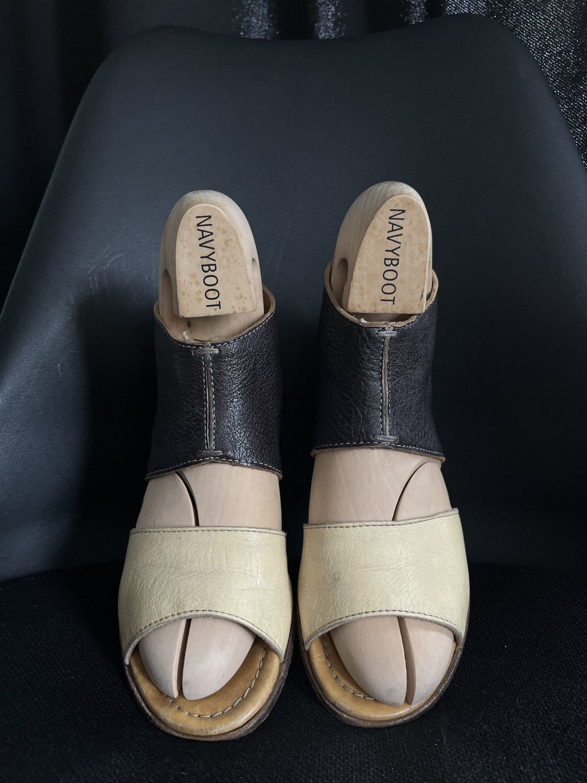 MoMA MoMa Leather Roman Style Sandals Size US 7 / IT 37 - 3 Thumbnail