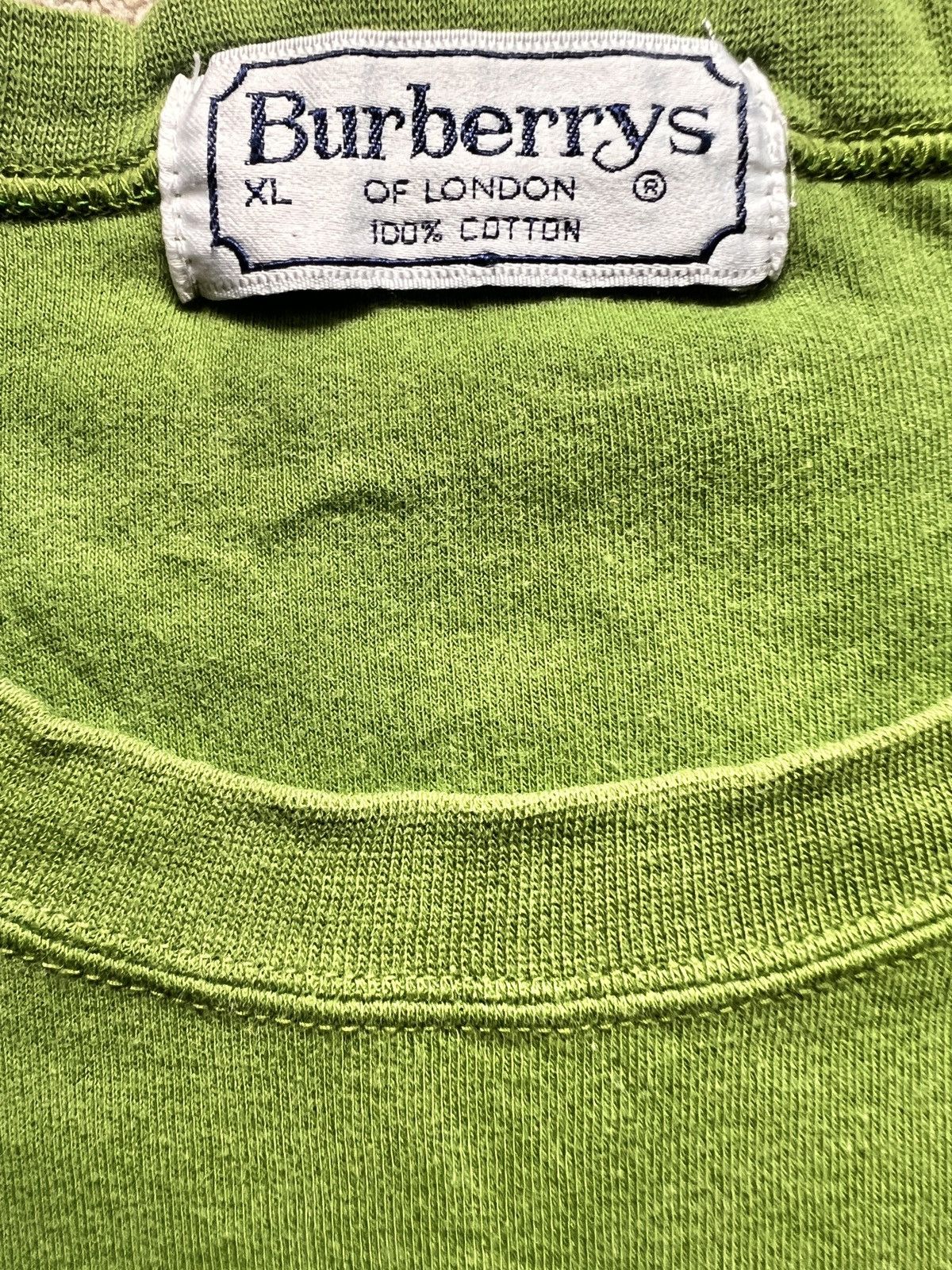 Burberry Prorsum × Vintage Vintage Burberrys Prorsum Boxy Cut Tshirt Size US XL / EU 56 / 4 - 6 Thumbnail